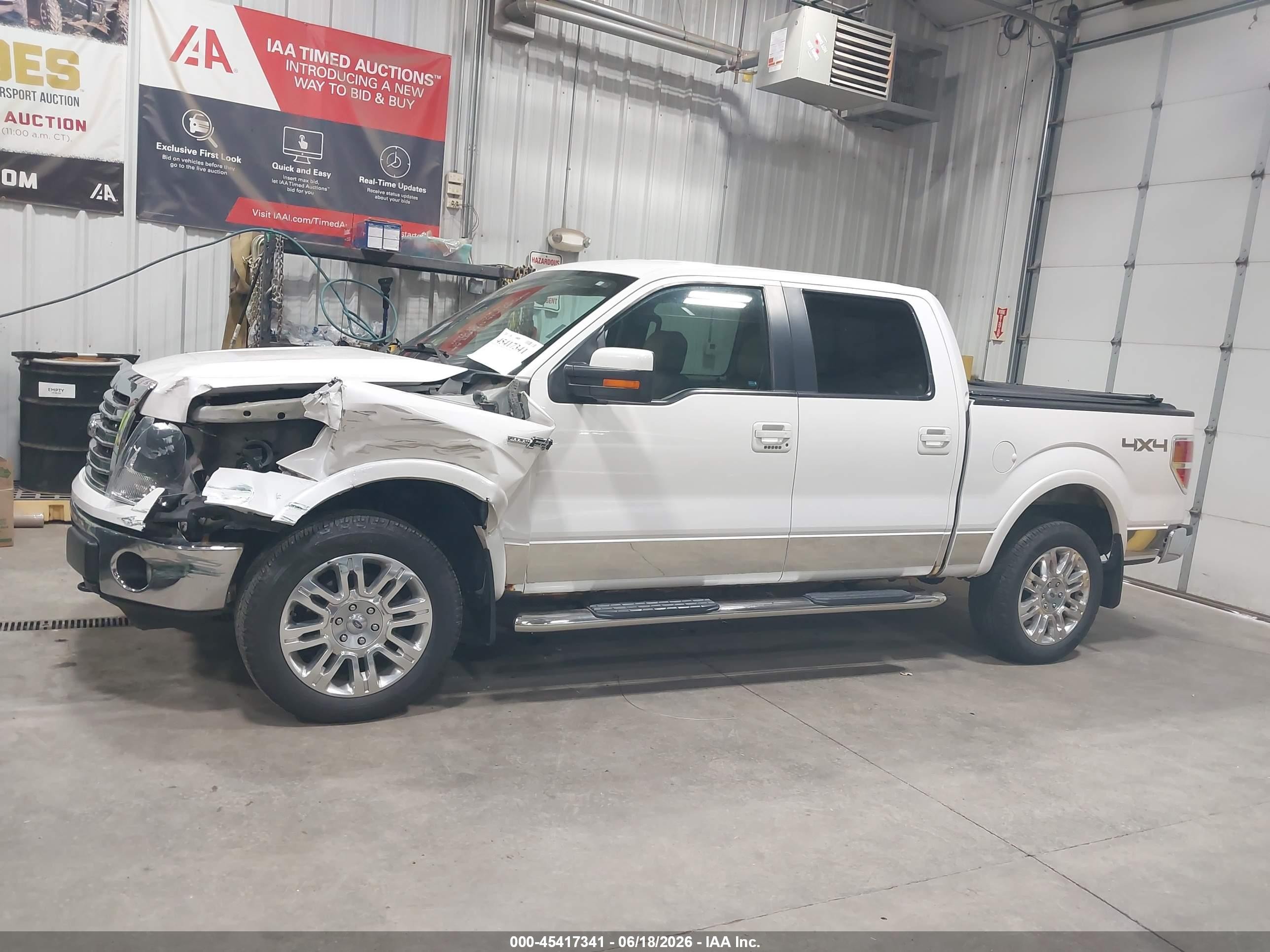 2013 Ford F-150 Fx4/king Ranch/lariat/platinum/xl/xlt White vin: 1FTFW1EF6DKD96005