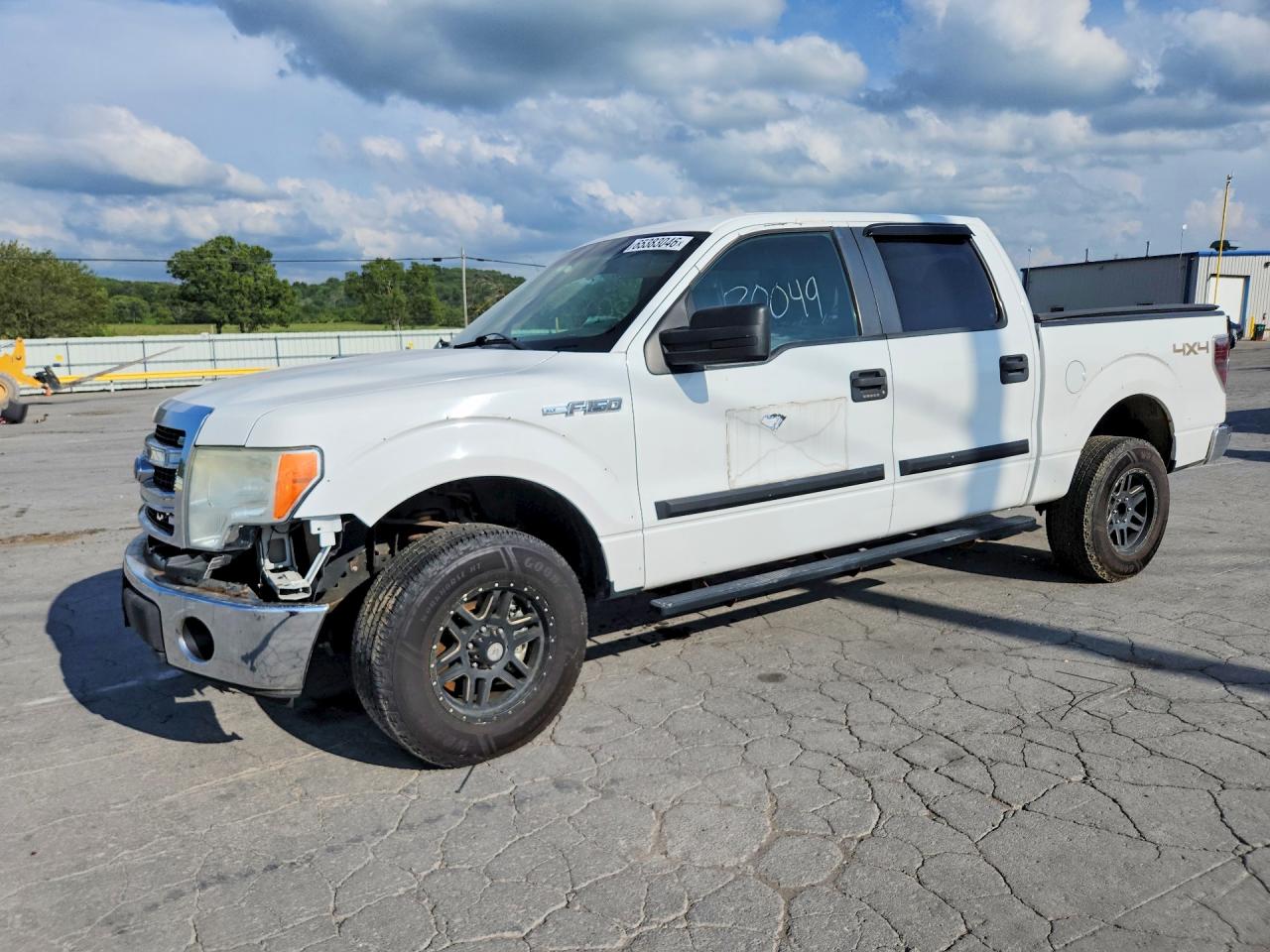 2013 Ford F150 Supercrew White vin: 1FTFW1EF6DKE94032