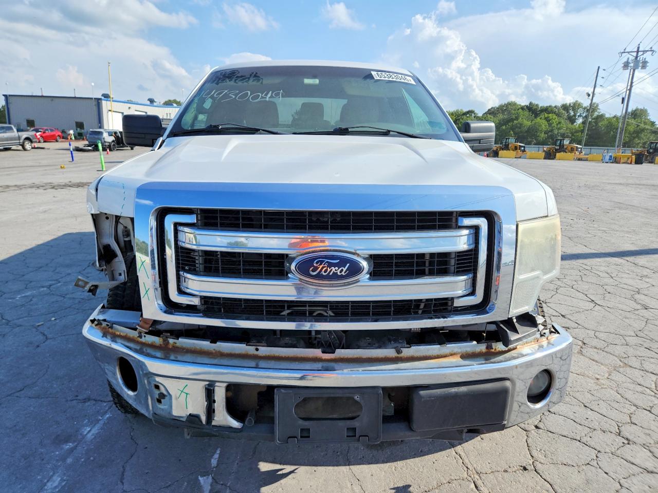 2013 Ford F150 Supercrew White vin: 1FTFW1EF6DKE94032