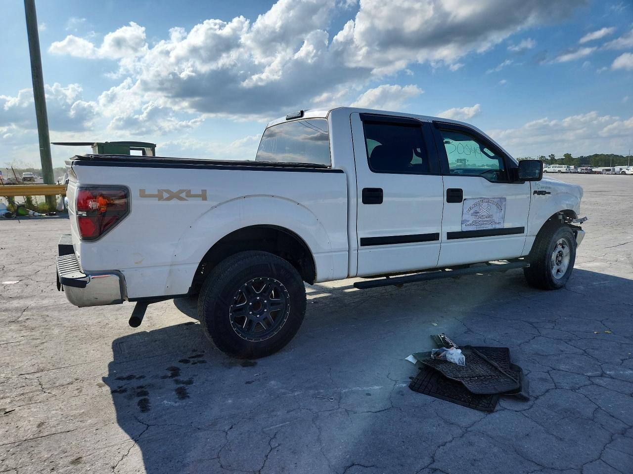 2013 Ford F150 Supercrew White vin: 1FTFW1EF6DKE94032