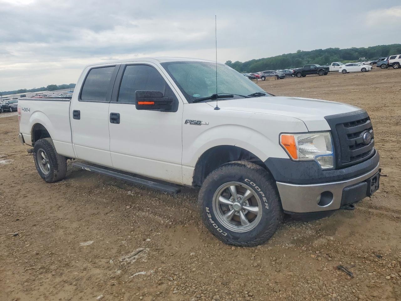 2013 Ford F150 Supercrew White vin: 1FTFW1EF6DKF06373