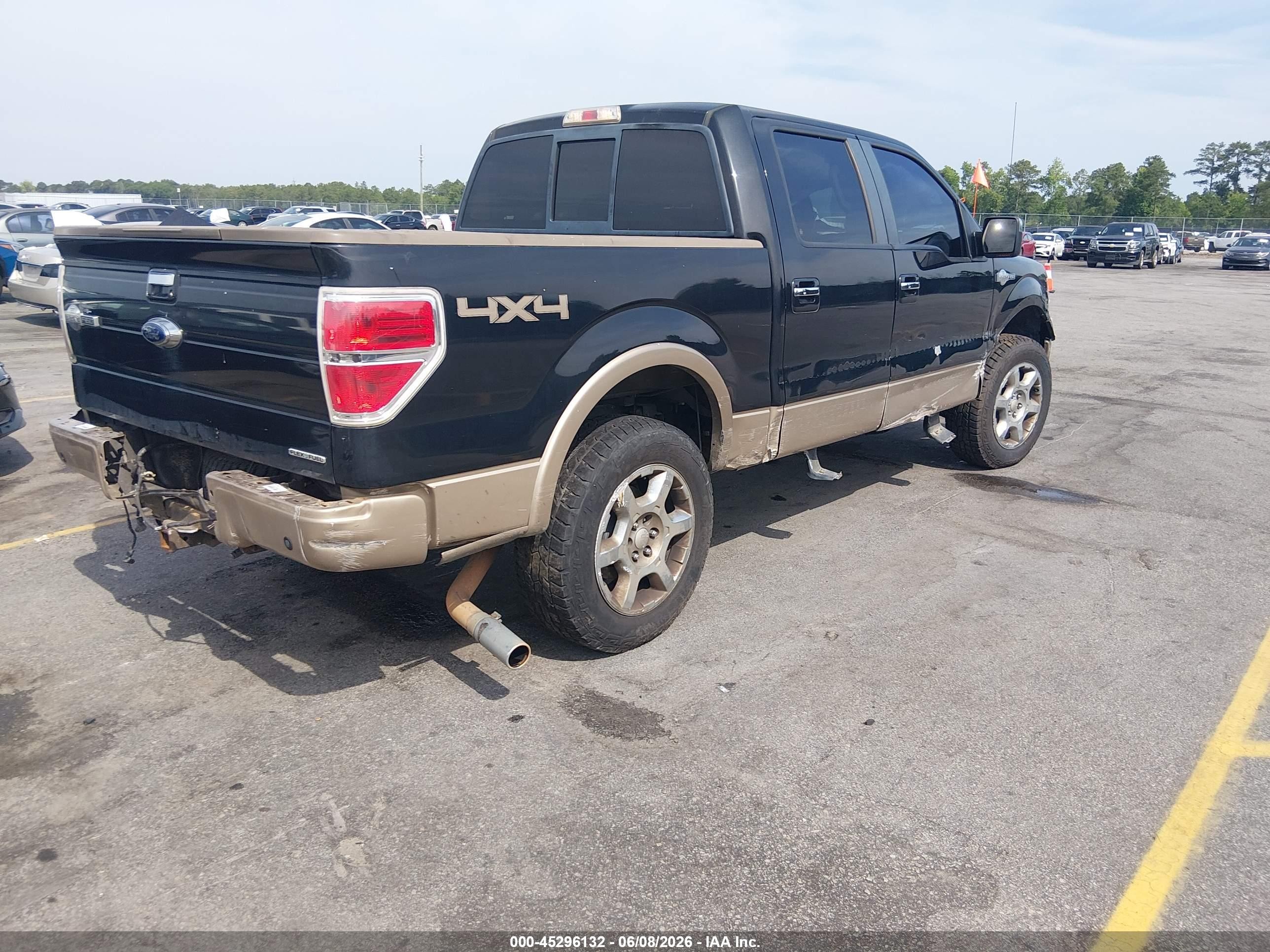 2013 Ford F-150 King Ranch Black vin: 1FTFW1EF6DKF12965