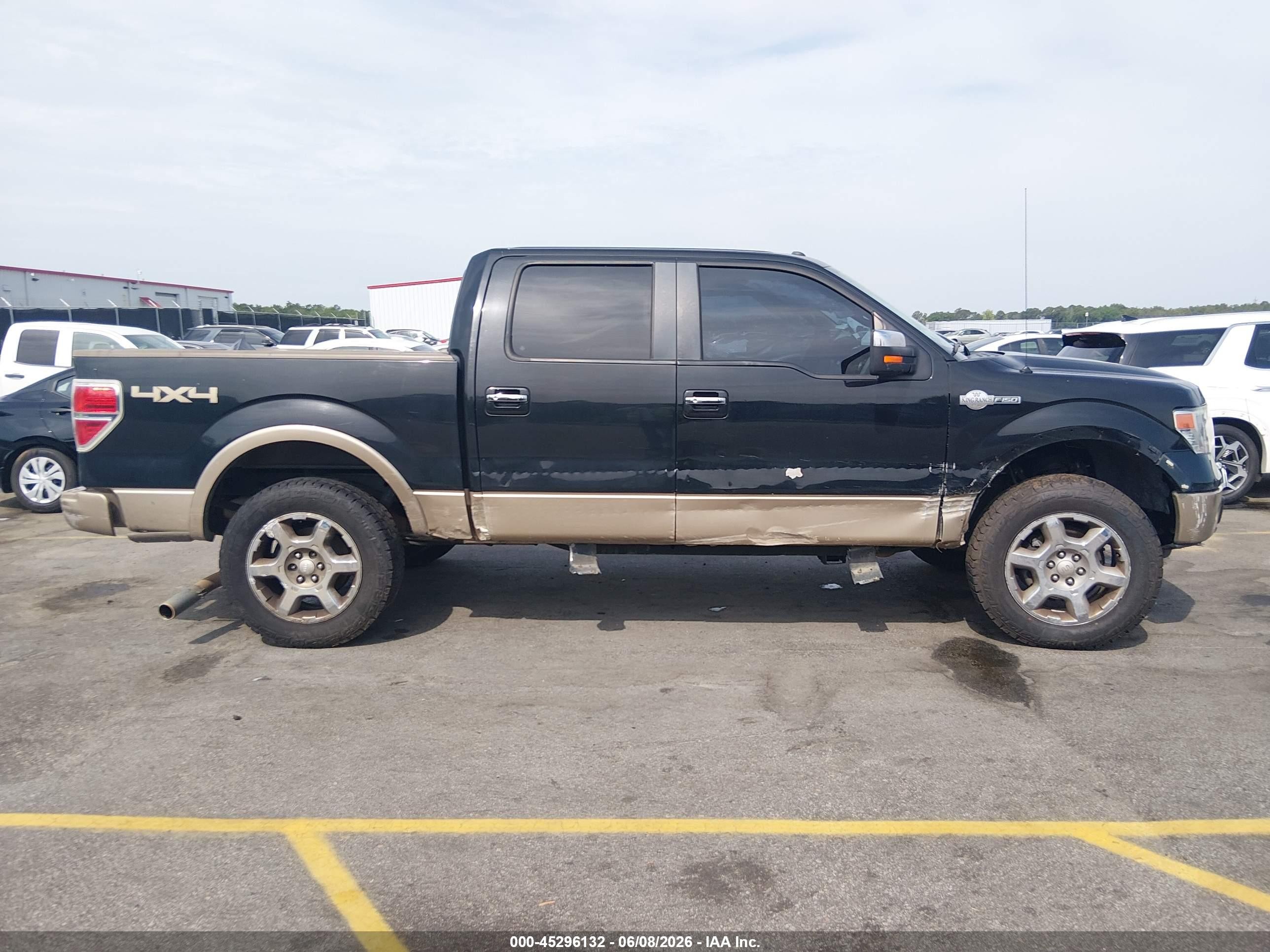 2013 Ford F-150 King Ranch Black vin: 1FTFW1EF6DKF12965