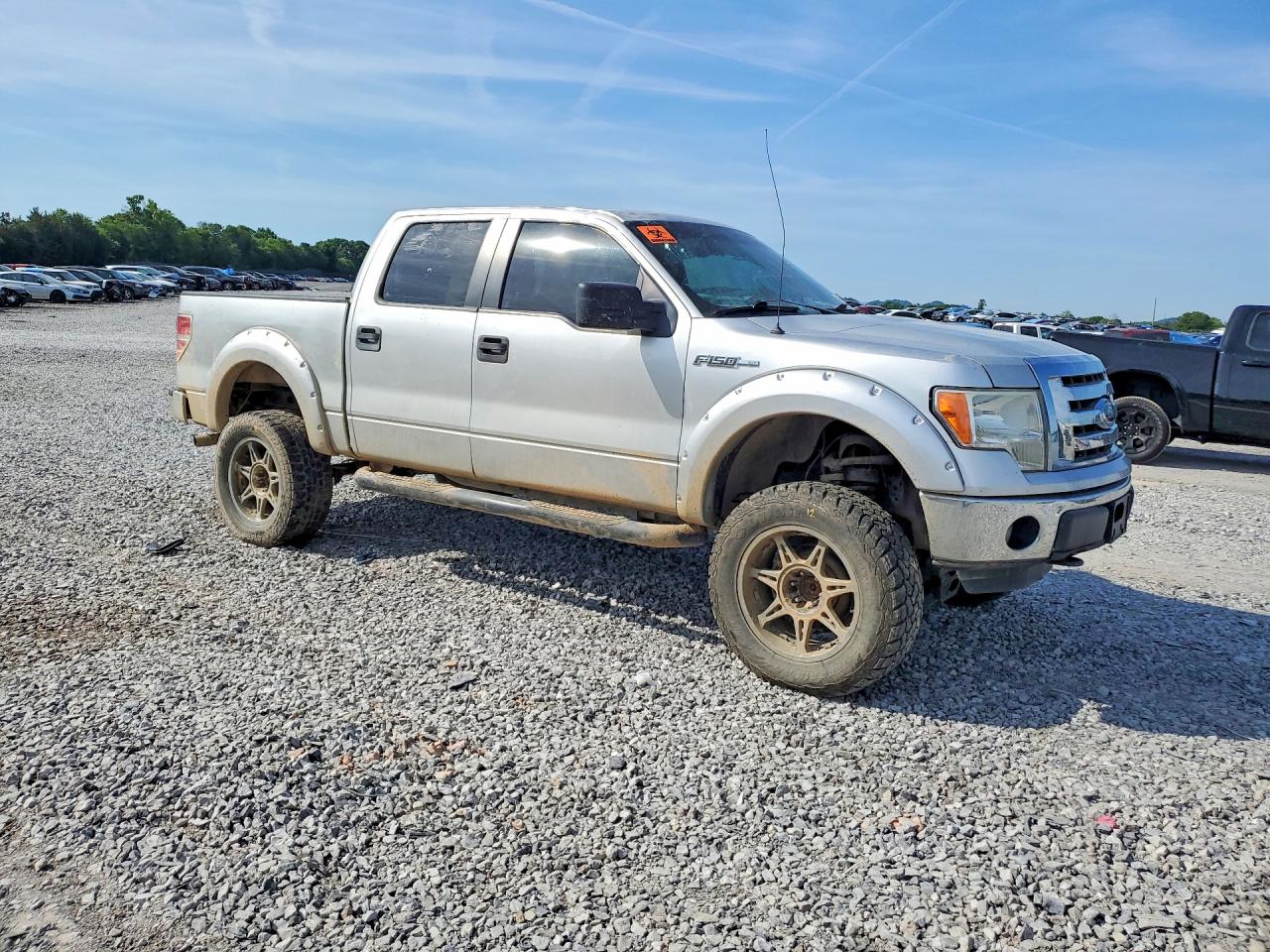 2013 Ford F150 Supercrew Silver vin: 1FTFW1EF6DKF80506
