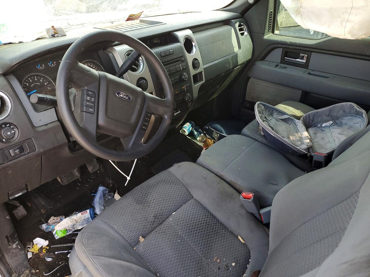 2013 Ford F150 Supercrew Silver vin: 1FTFW1EF6DKF80506