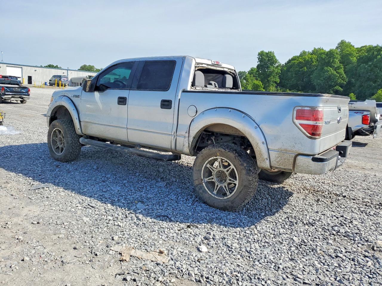 2013 Ford F150 Supercrew Silver vin: 1FTFW1EF6DKF80506