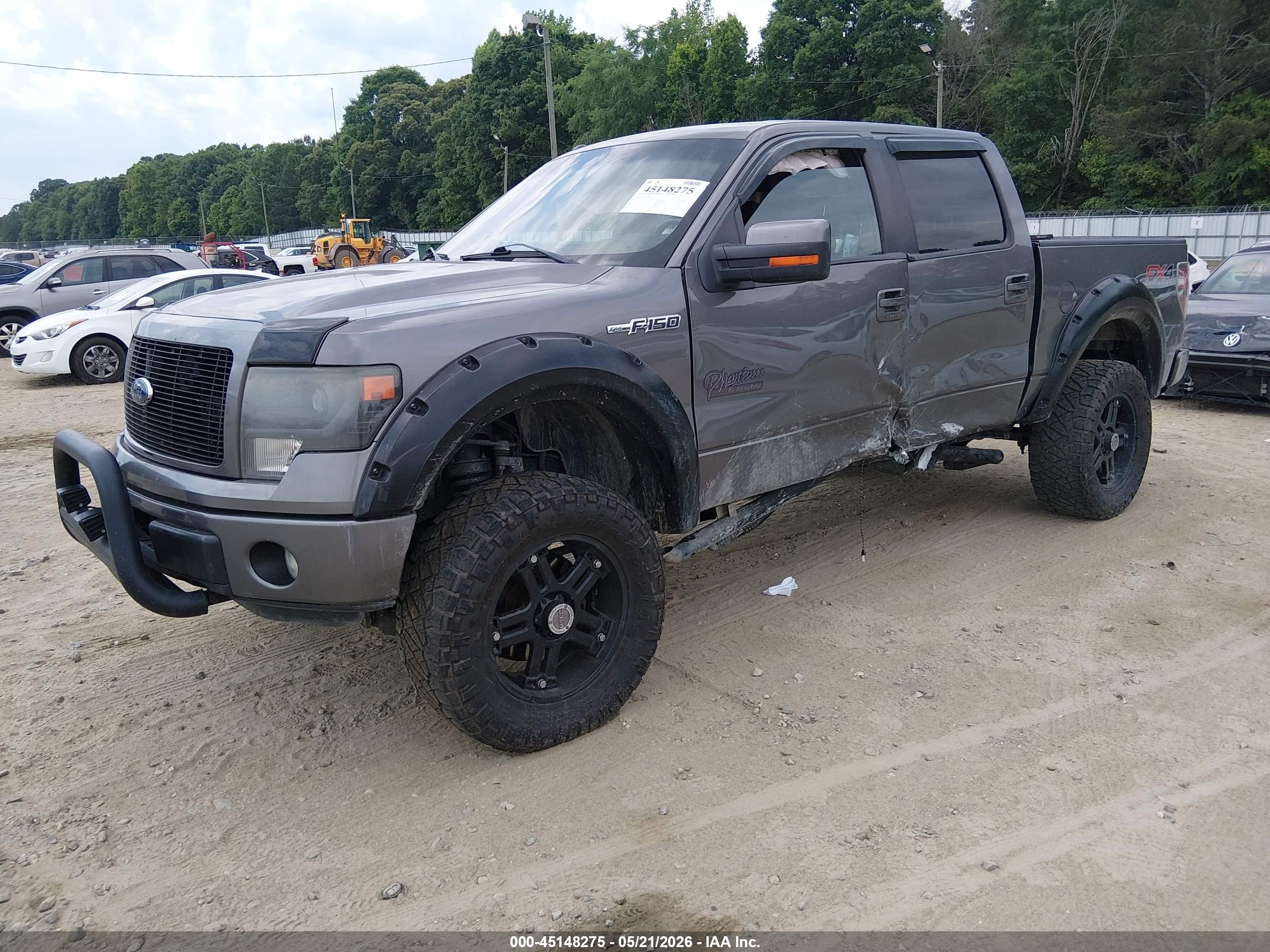 2013 Ford F-150 Fx4 Серый vin: 1FTFW1EF6DKF82952