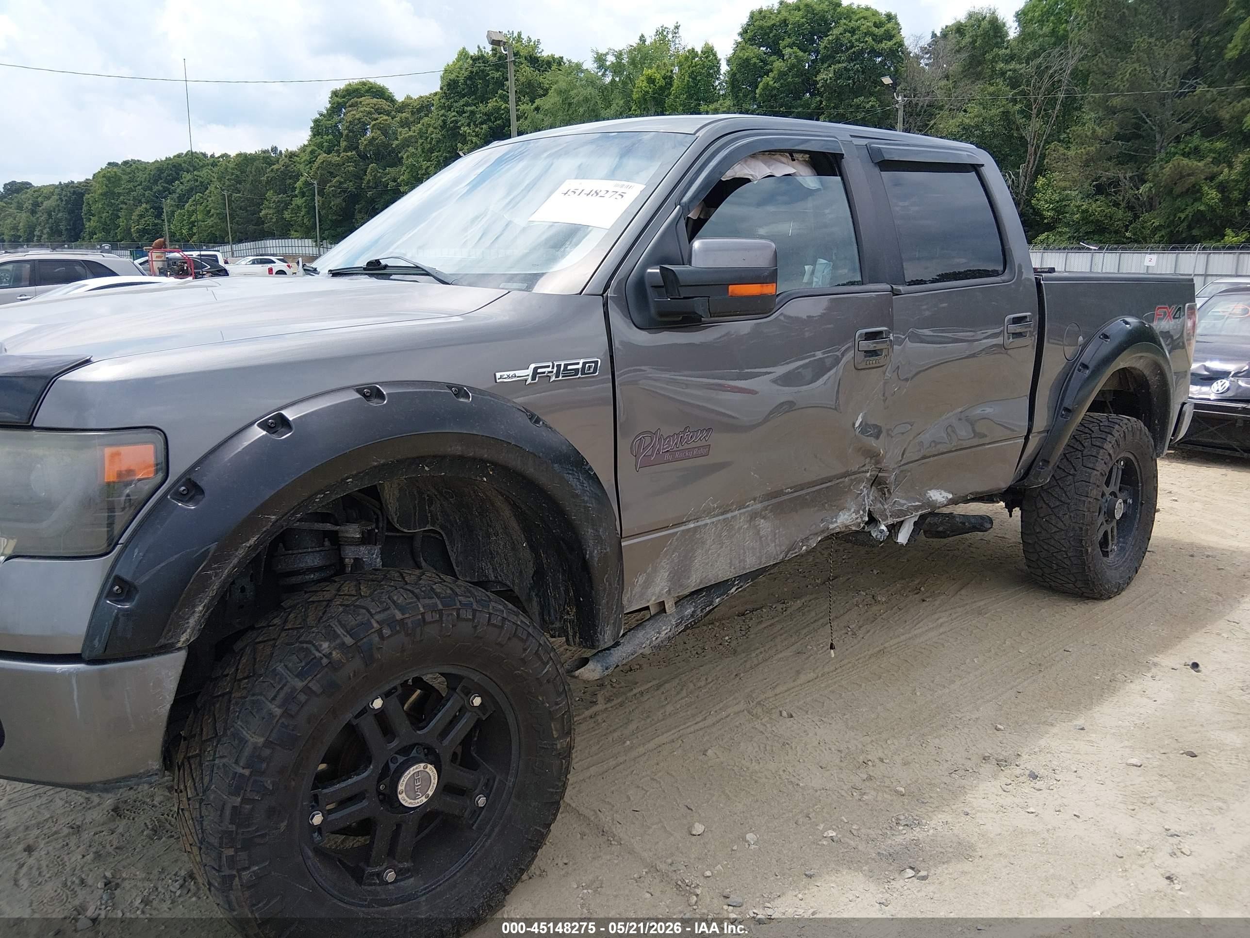 2013 Ford F-150 Fx4 Серый vin: 1FTFW1EF6DKF82952