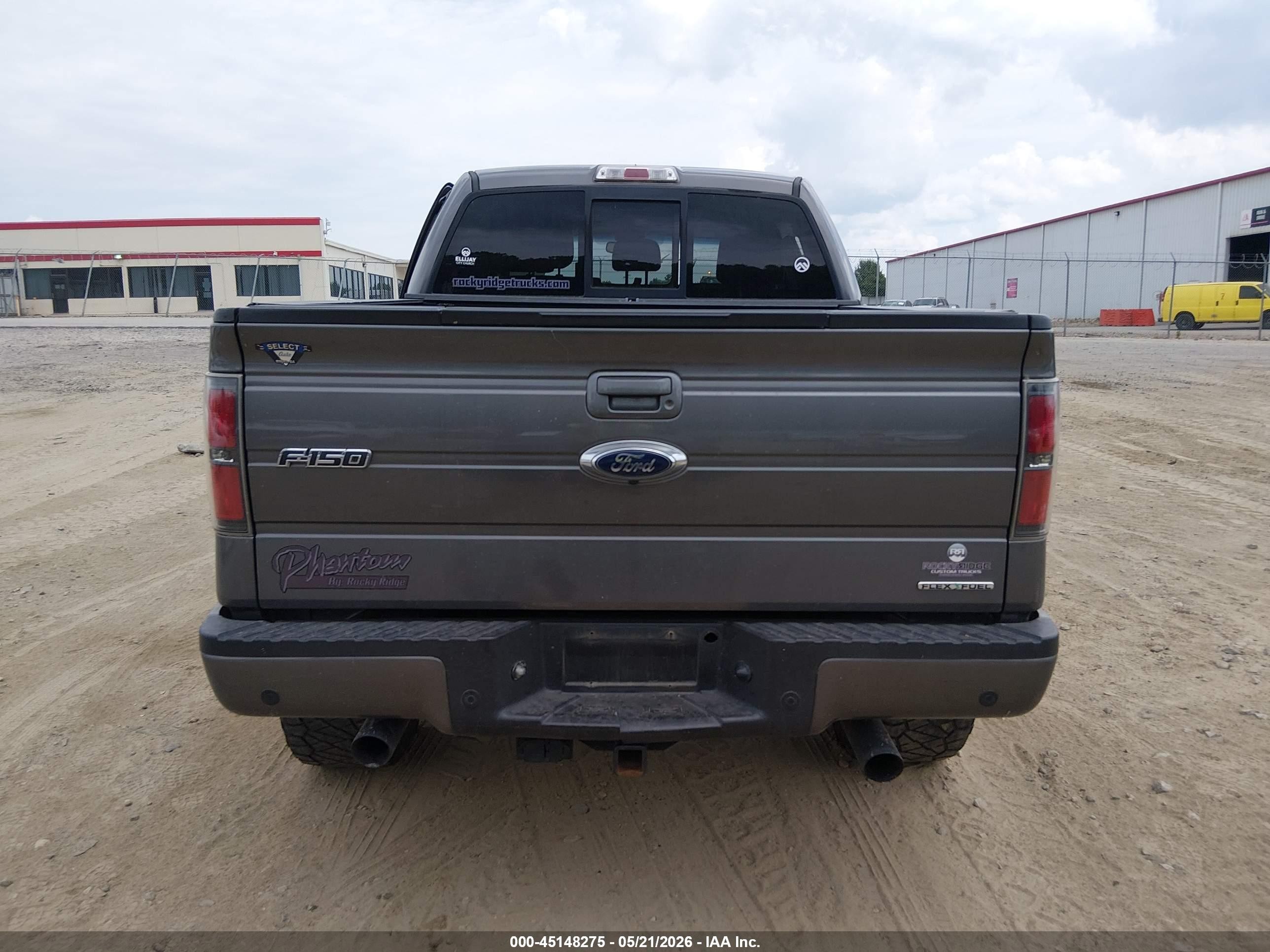 2013 Ford F-150 Fx4 Серый vin: 1FTFW1EF6DKF82952
