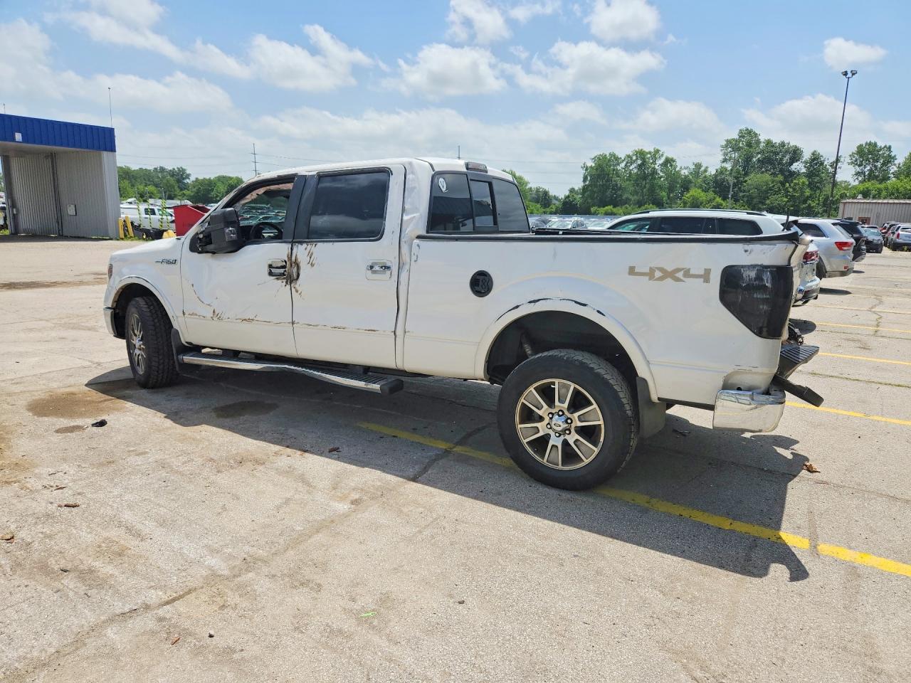 2014 Ford F150 Supercrew White vin: 1FTFW1EF6EFA04019