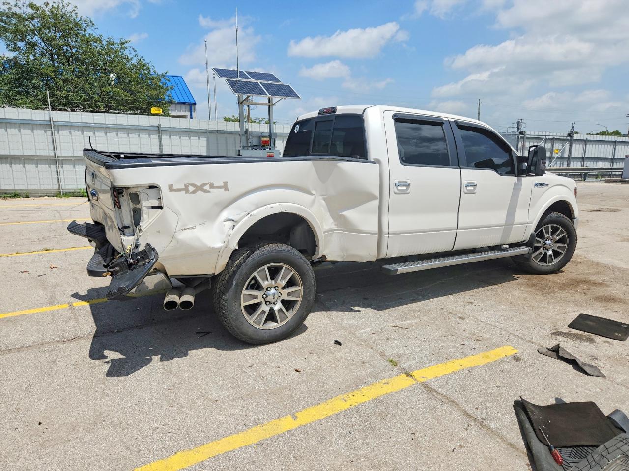 2014 Ford F150 Supercrew White vin: 1FTFW1EF6EFA04019