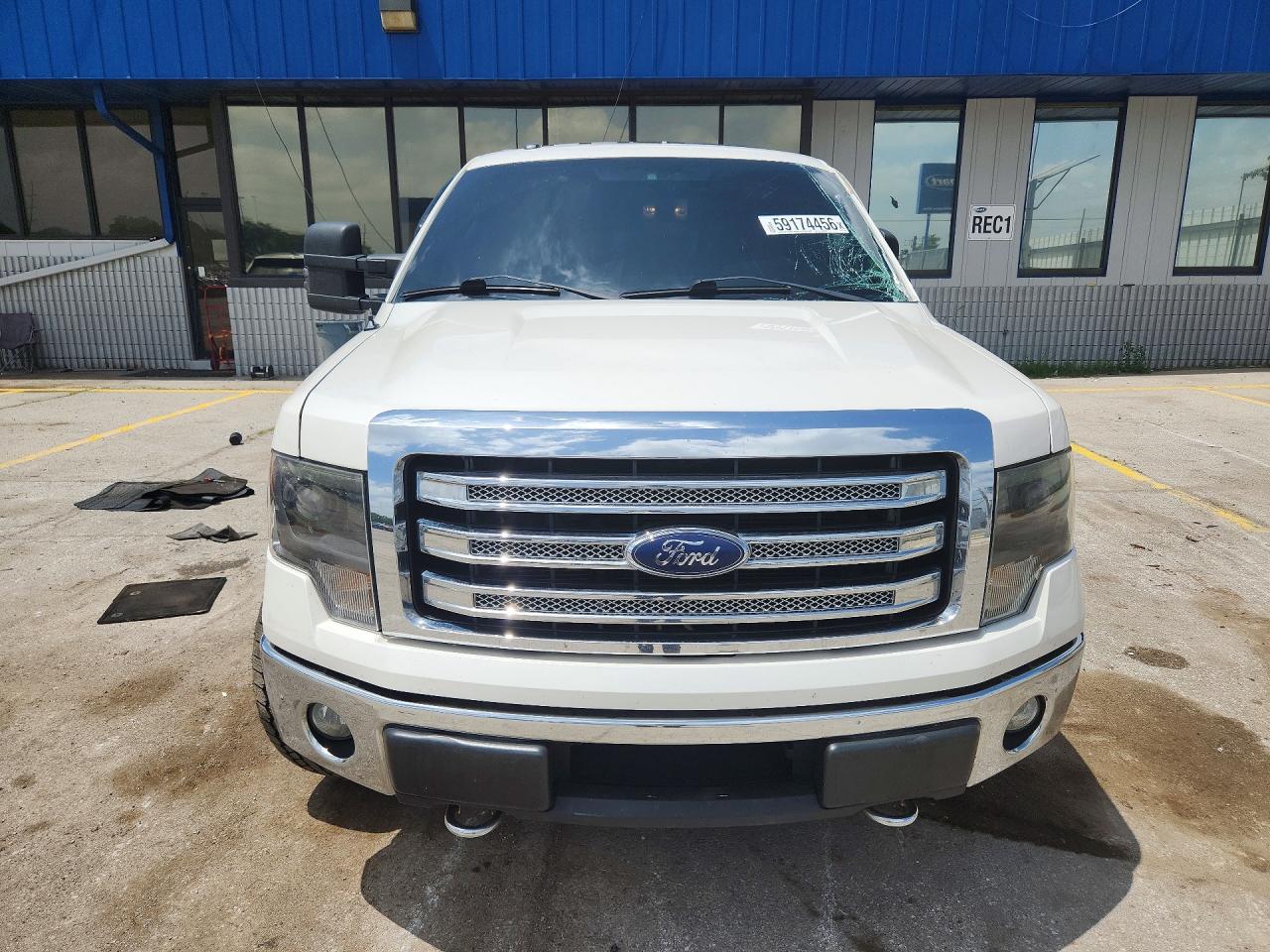 2014 Ford F150 Supercrew White vin: 1FTFW1EF6EFA04019