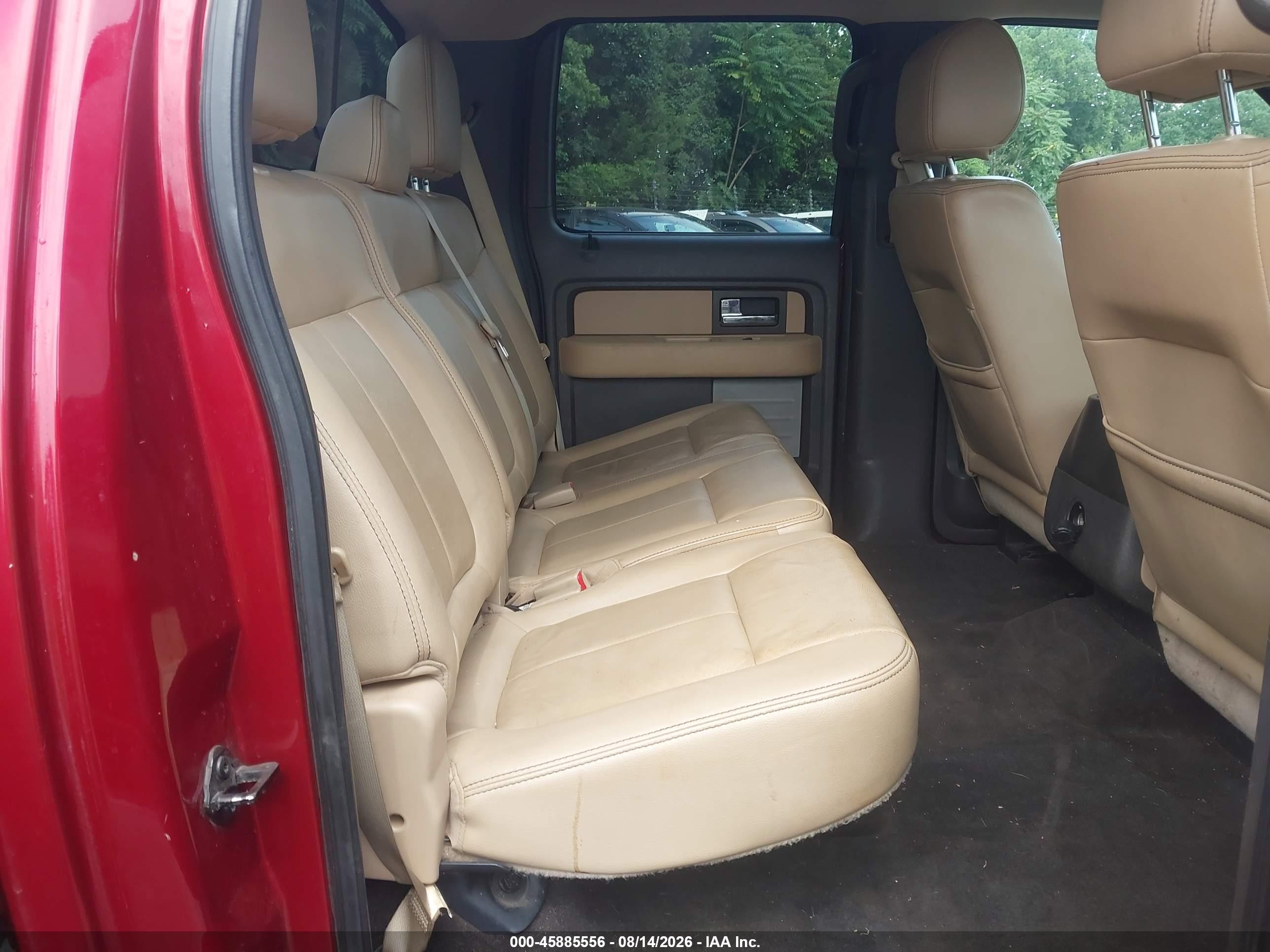 2014 Ford F-150 Xlt Red vin: 1FTFW1EF6EFA05266