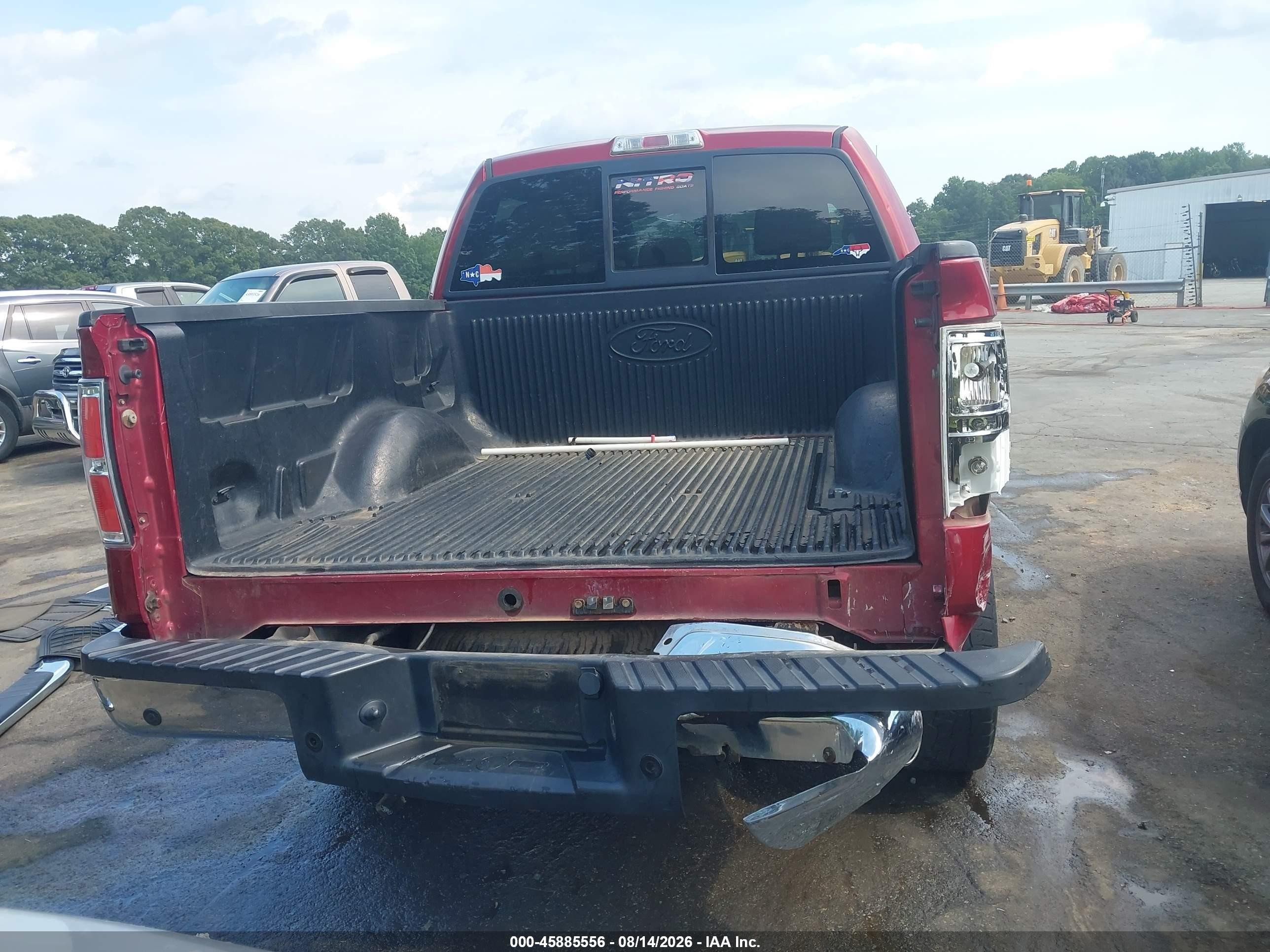 2014 Ford F-150 Xlt Red vin: 1FTFW1EF6EFA05266