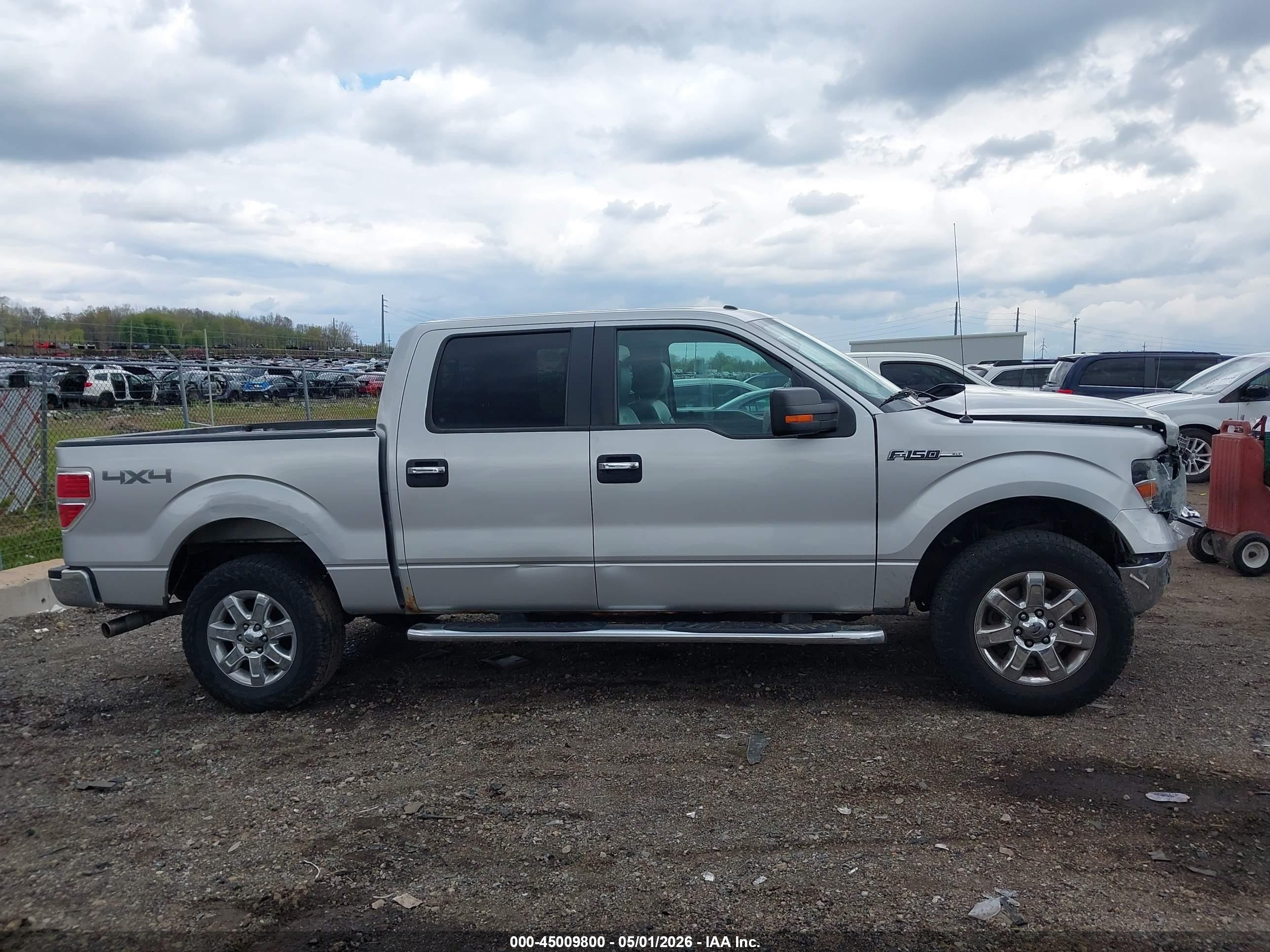 2014 Ford F-150 Xlt Silver vin: 1FTFW1EF6EFA10211