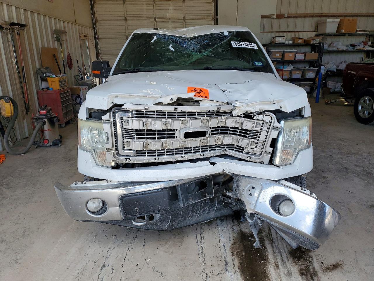 2014 Ford F150 Supercrew White vin: 1FTFW1EF6EFA13044