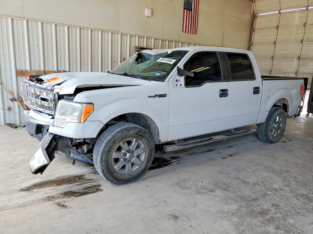 2014 Ford F150 Supercrew White vin: 1FTFW1EF6EFA13044
