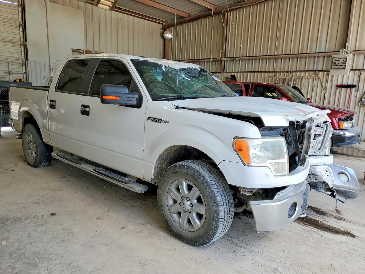 2014 Ford F150 Supercrew White vin: 1FTFW1EF6EFA13044