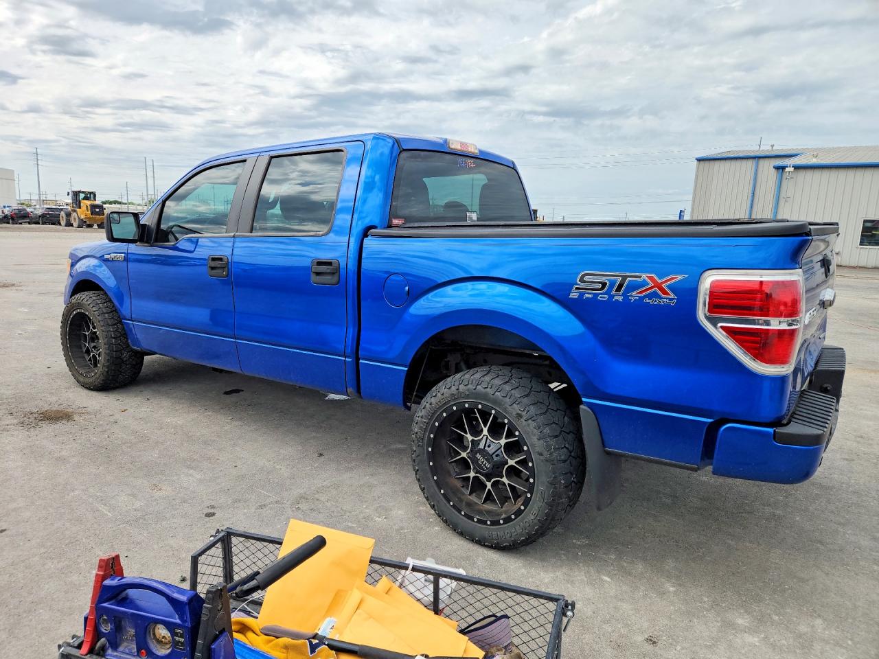 2014 Ford F150 Supercrew Синий vin: 1FTFW1EF6EFA13853