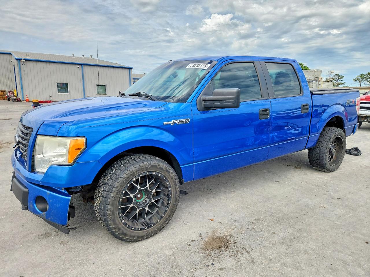 2014 Ford F150 Supercrew Синий vin: 1FTFW1EF6EFA13853