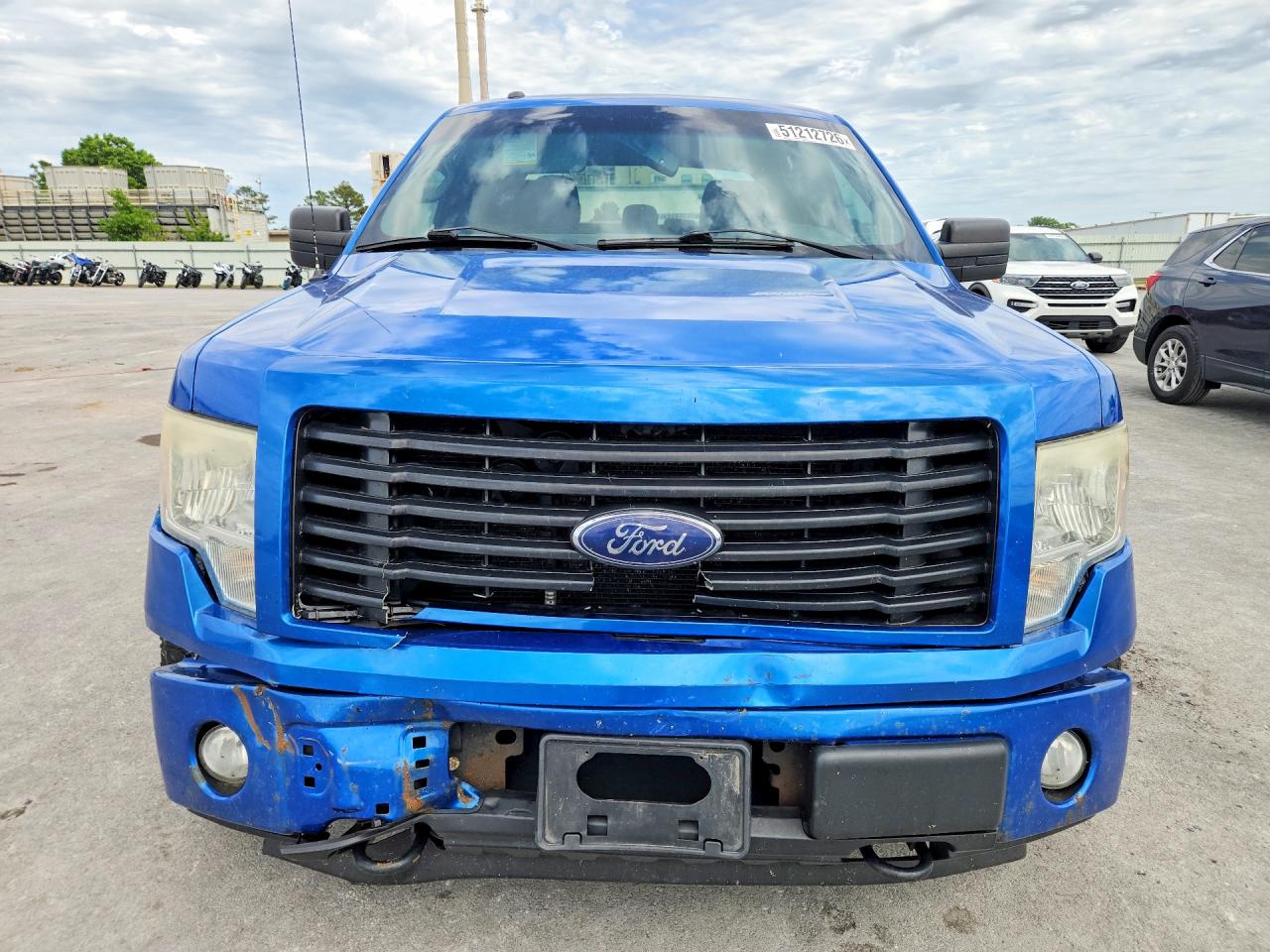 2014 Ford F150 Supercrew Синий vin: 1FTFW1EF6EFA13853