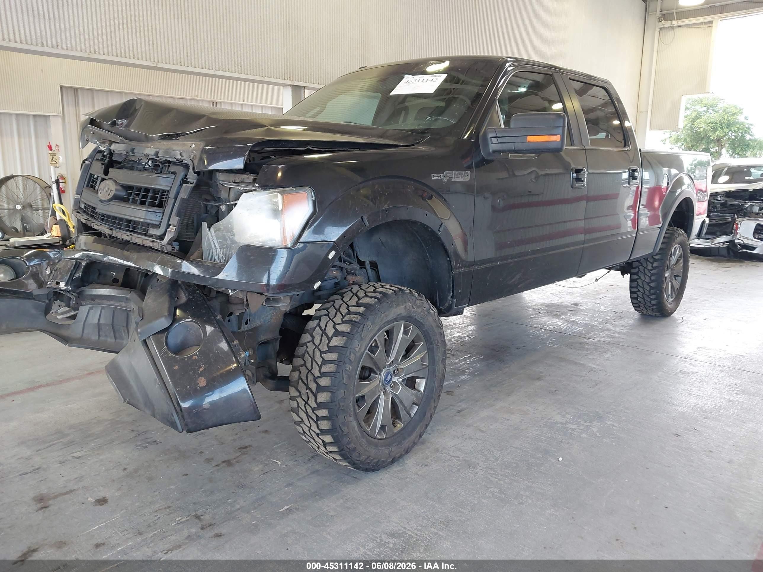 2014 Ford F-150 Fx4 Black vin: 1FTFW1EF6EFA39367