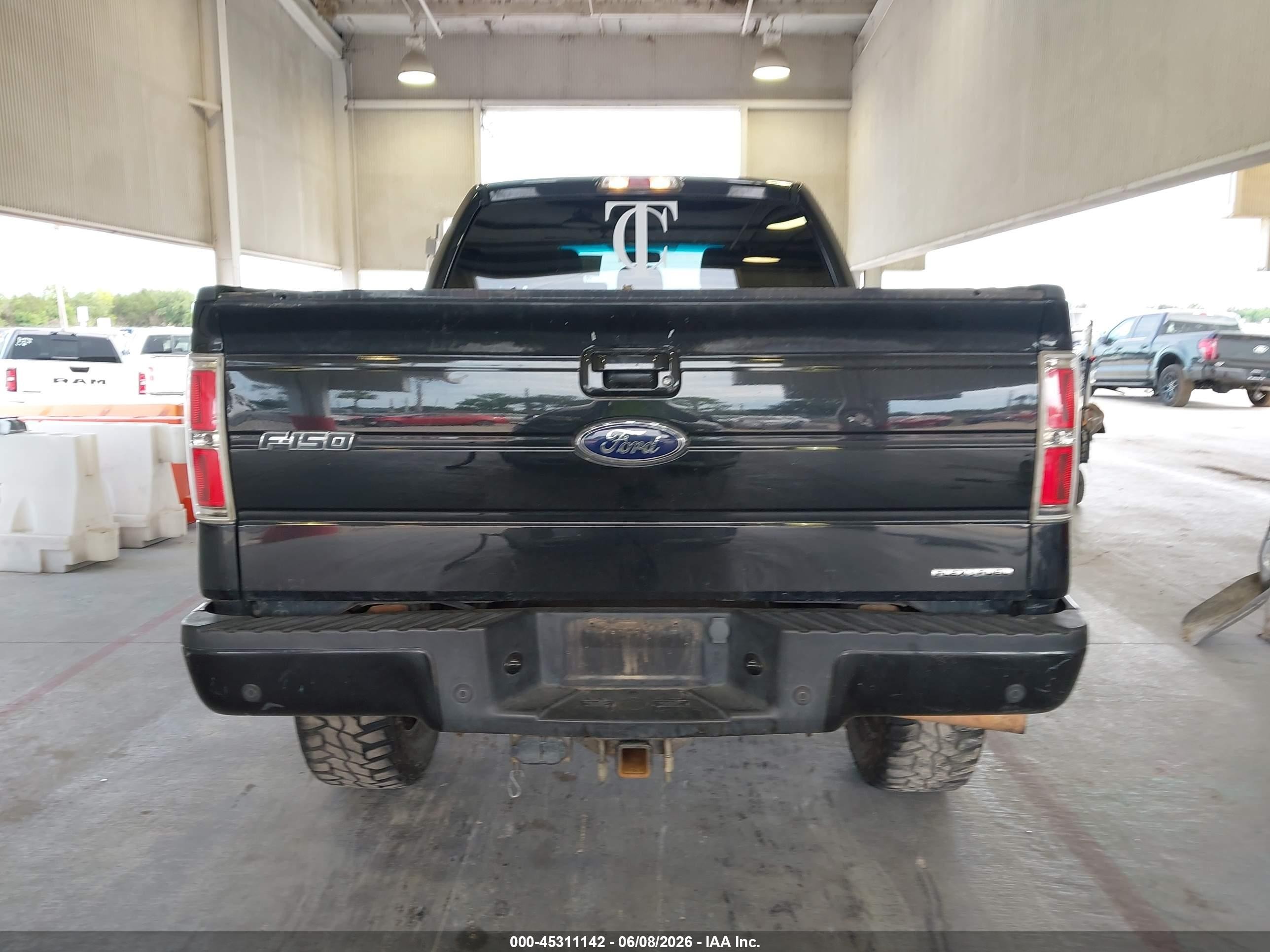 2014 Ford F-150 Fx4 Black vin: 1FTFW1EF6EFA39367