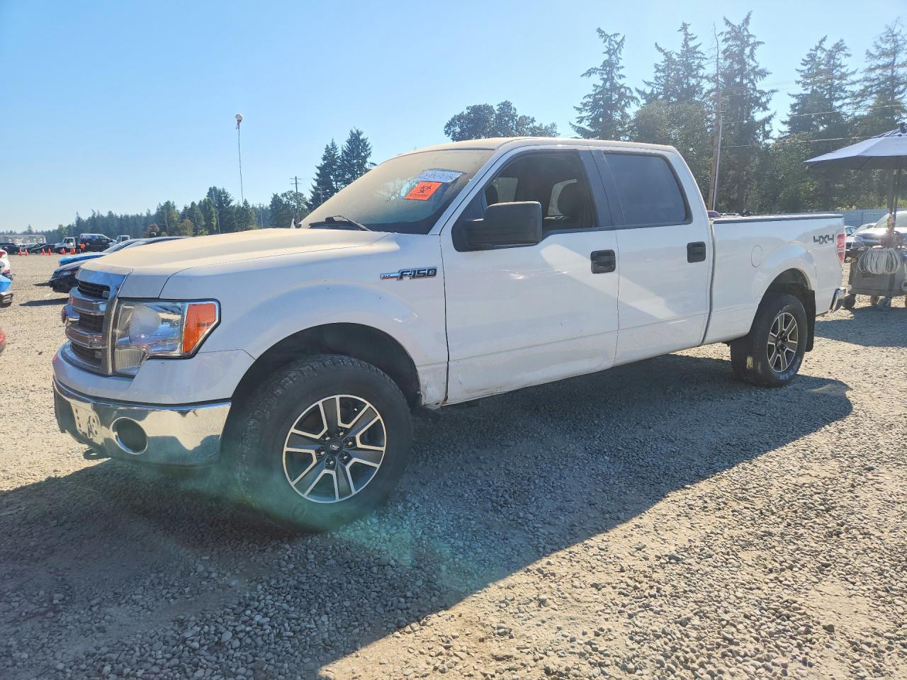 2014 Ford F150 Supercrew White vin: 1FTFW1EF6EFA49946
