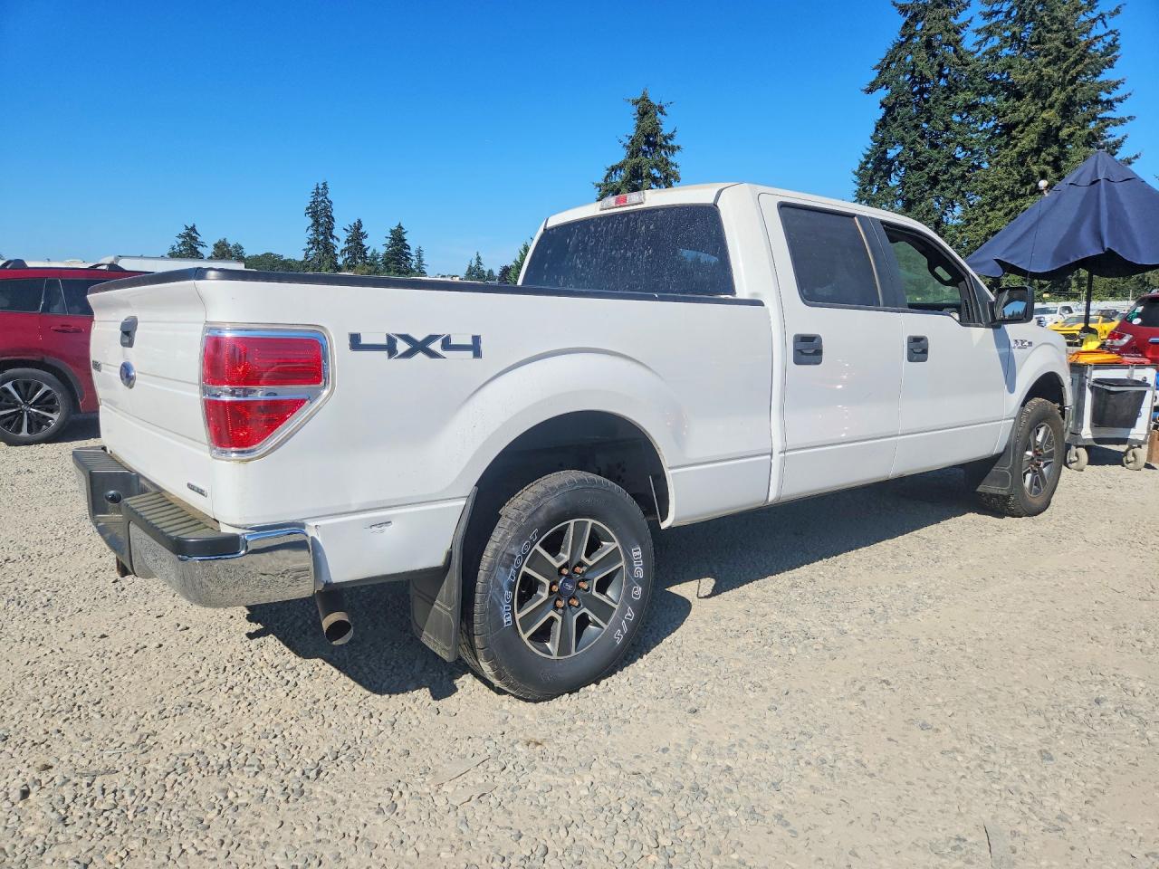 2014 Ford F150 Supercrew White vin: 1FTFW1EF6EFA49946