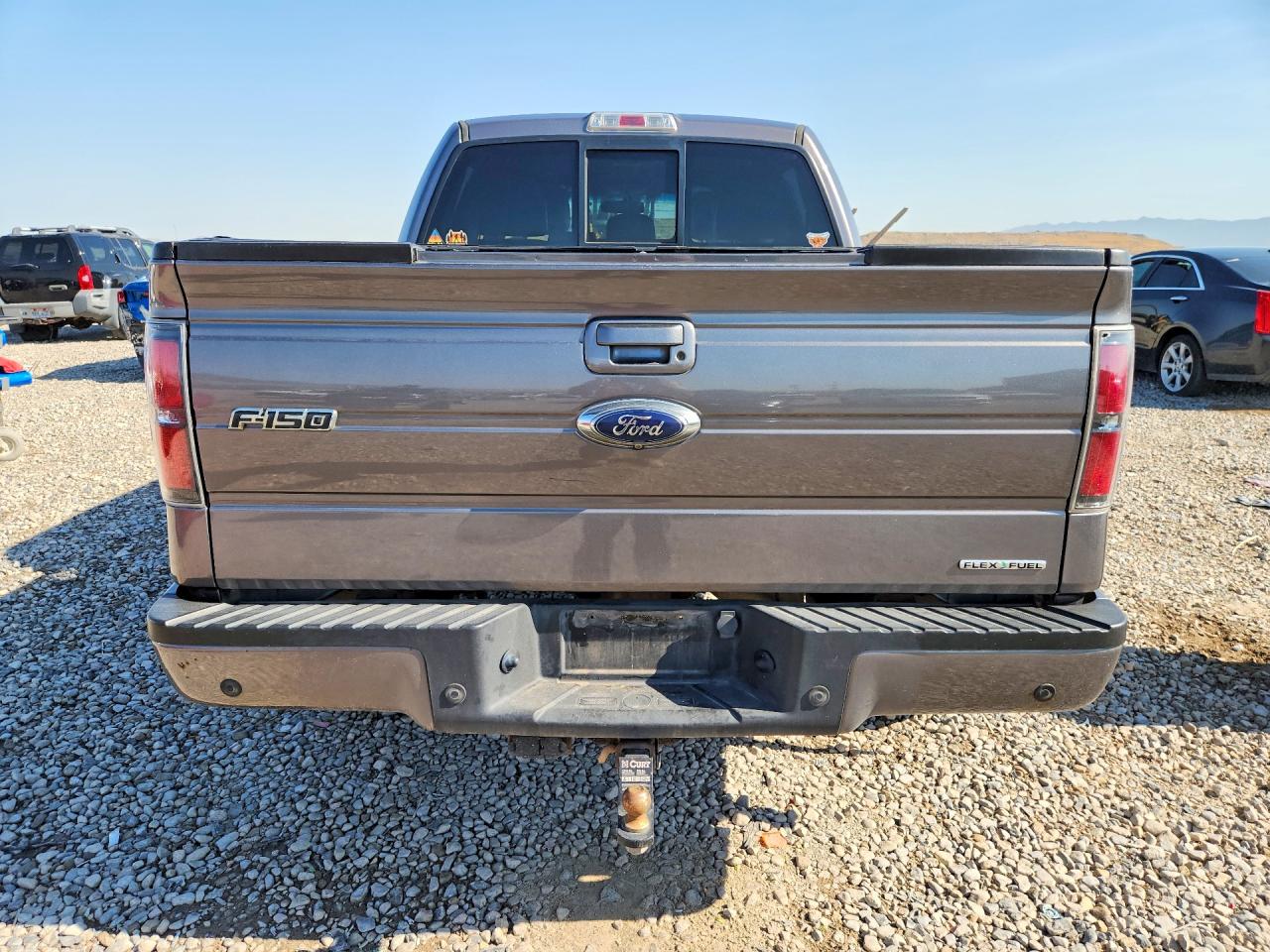 2014 Ford F150 Supercrew Gray vin: 1FTFW1EF6EFA52250