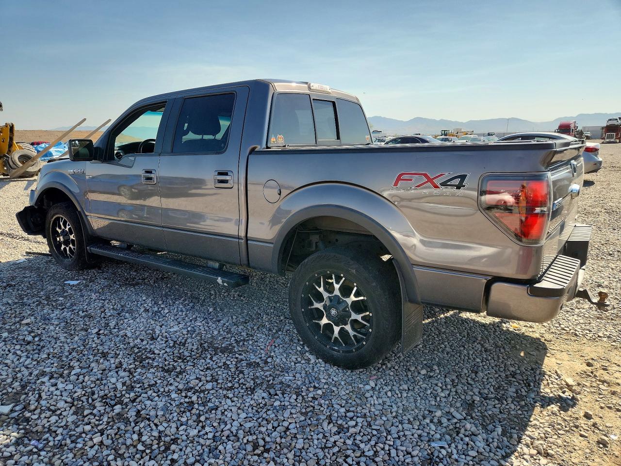 2014 Ford F150 Supercrew Gray vin: 1FTFW1EF6EFA52250