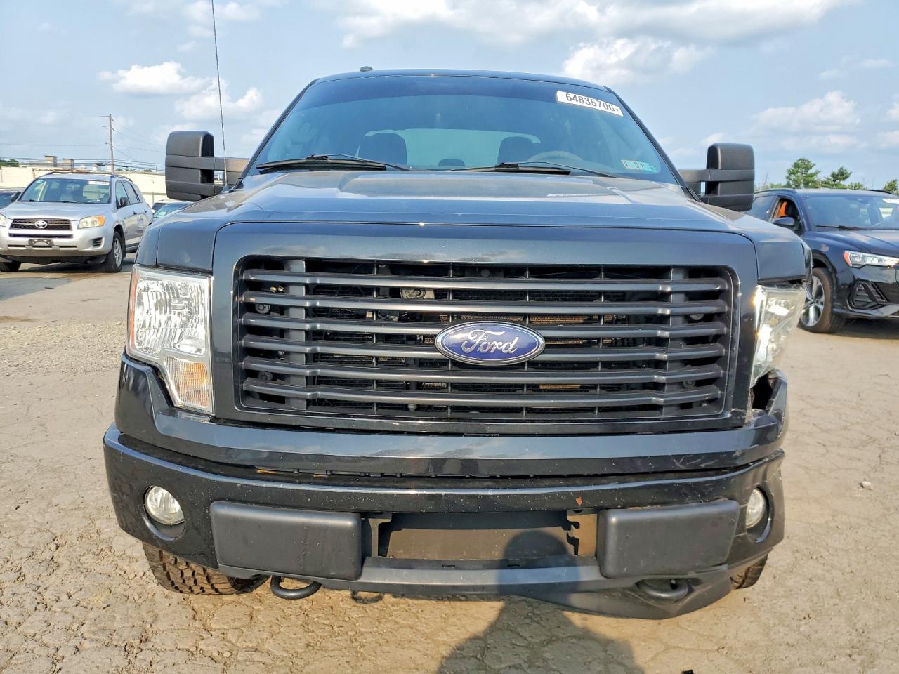2014 Ford F150 Supercrew Black vin: 1FTFW1EF6EFB24337