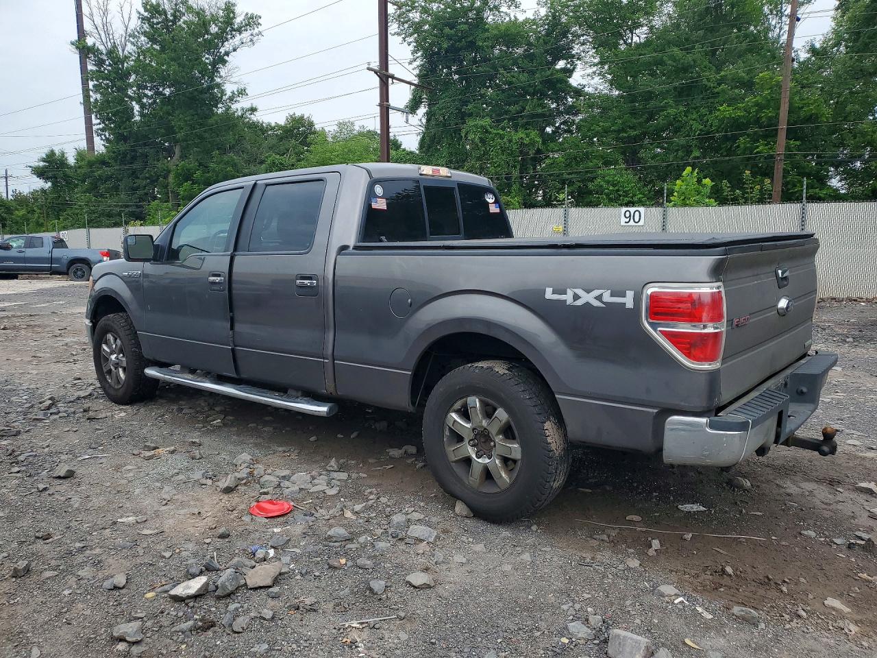 2014 Ford F150 Supercrew Серый vin: 1FTFW1EF6EFB46919