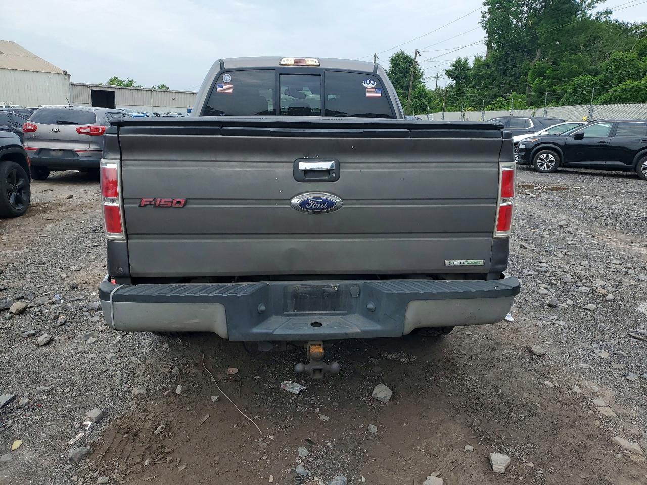 2014 Ford F150 Supercrew Серый vin: 1FTFW1EF6EFB46919