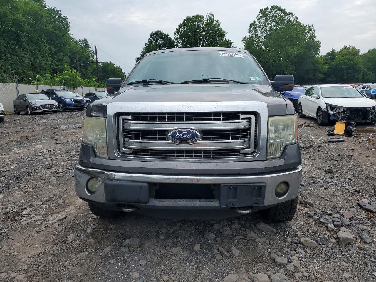 2014 Ford F150 Supercrew Серый vin: 1FTFW1EF6EFB46919