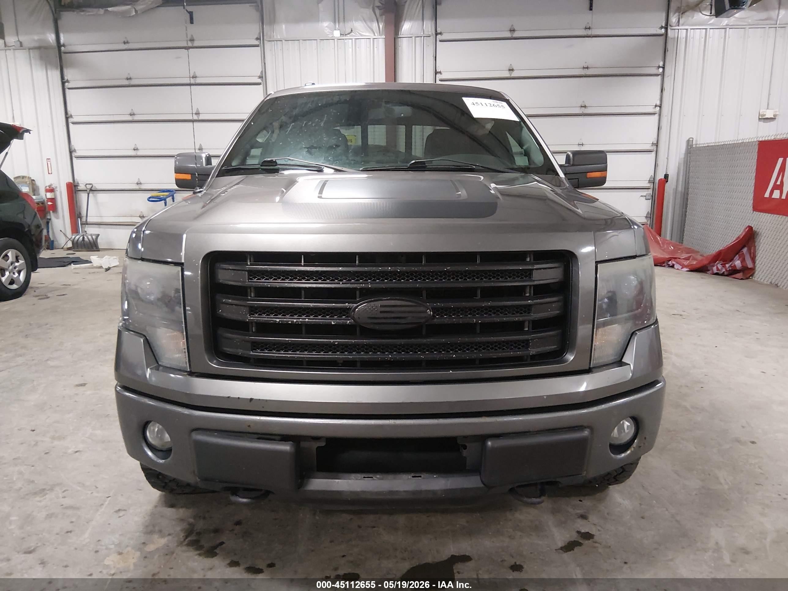 2014 Ford F-150 Fx4 Gray vin: 1FTFW1EF6EFB51943