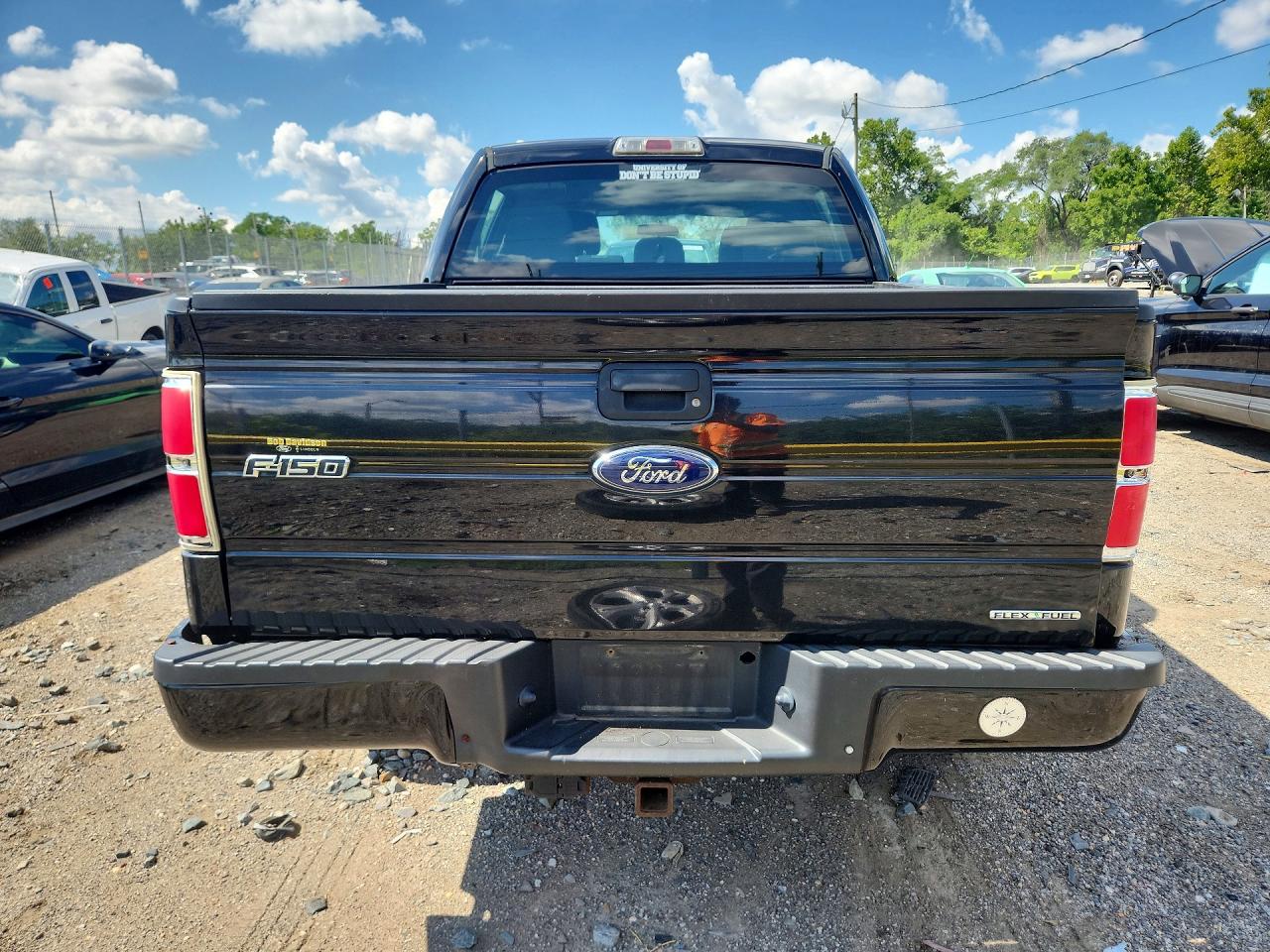 2014 Ford F150 Supercrew Black vin: 1FTFW1EF6EFC05936