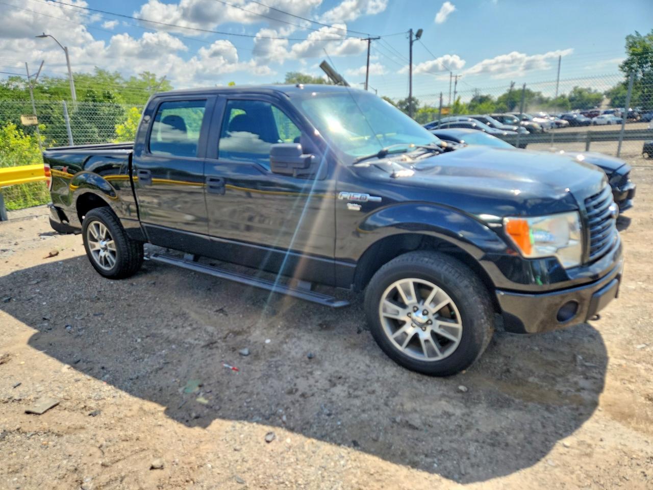 2014 Ford F150 Supercrew Black vin: 1FTFW1EF6EFC05936