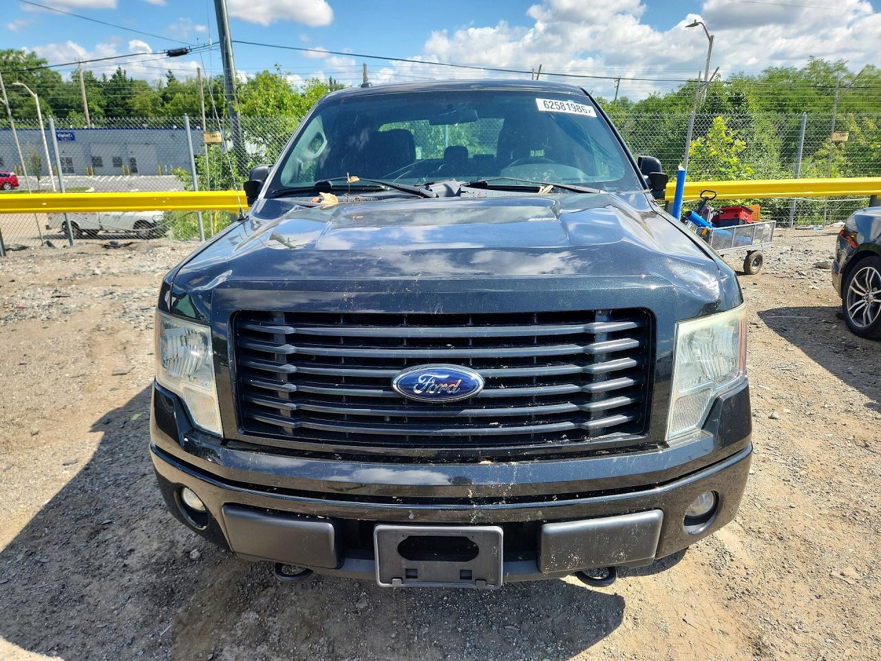 2014 Ford F150 Supercrew Black vin: 1FTFW1EF6EFC05936