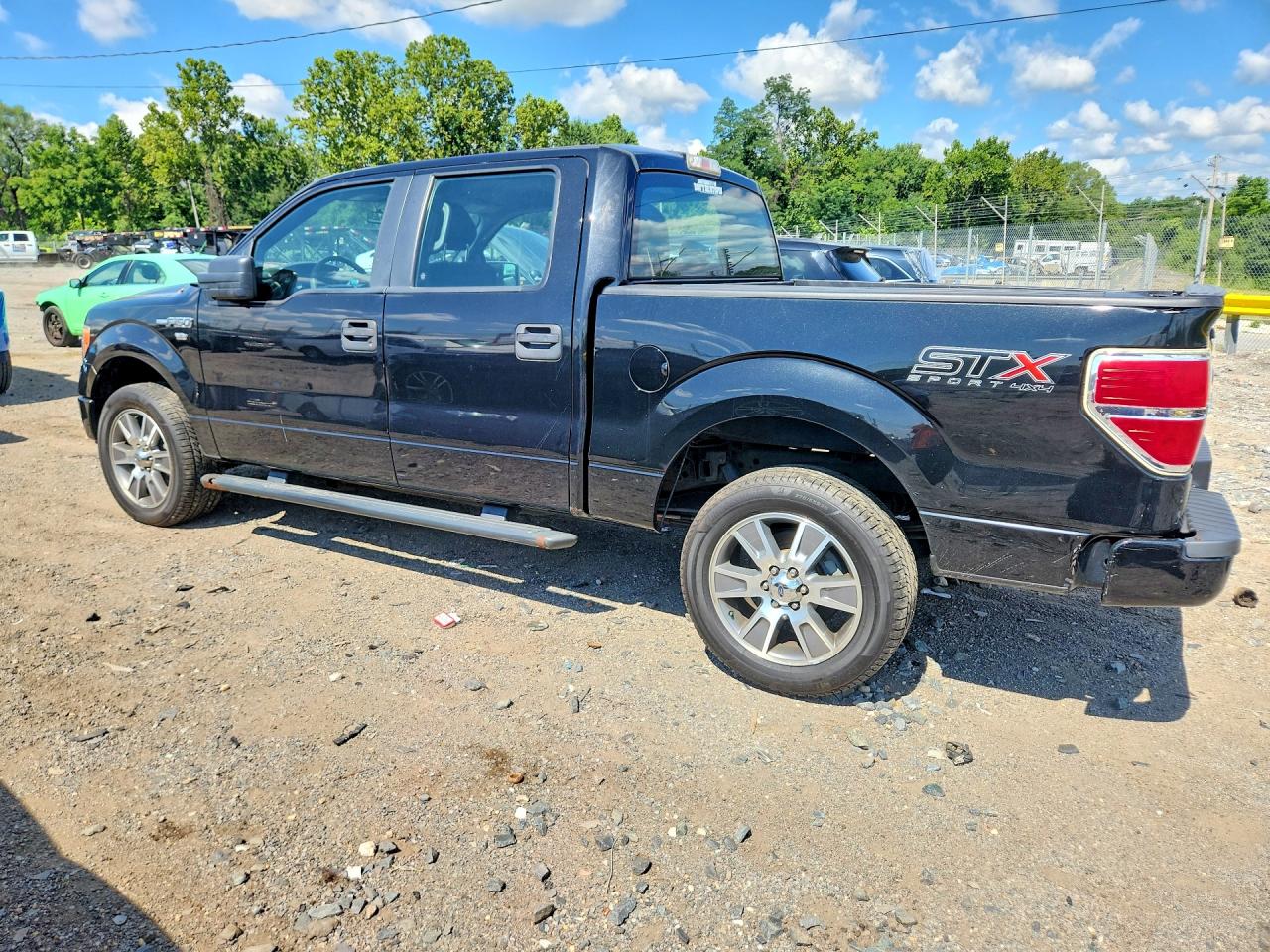 2014 Ford F150 Supercrew Black vin: 1FTFW1EF6EFC05936