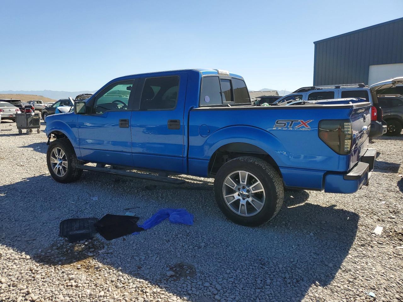 2014 Ford F150 Supercrew Синий vin: 1FTFW1EF6EFC94259