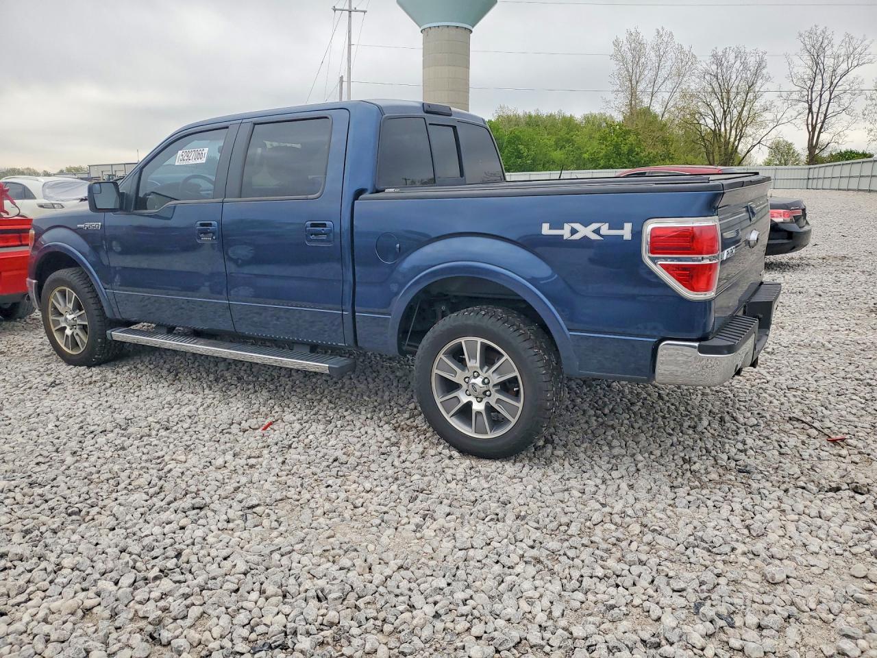 2014 Ford F150 Supercrew Blue vin: 1FTFW1EF6EFD03977