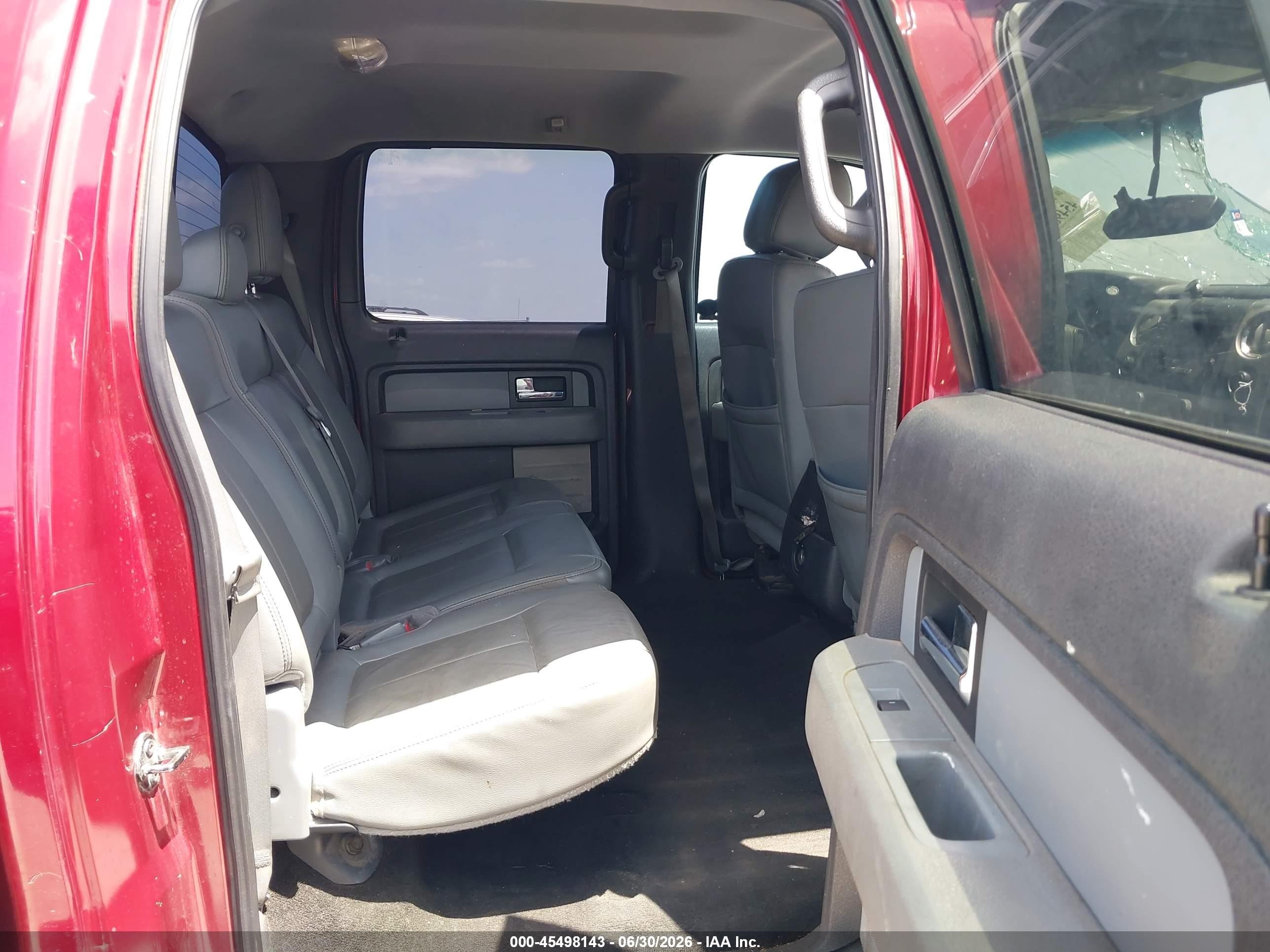 2014 Ford F-150 Xlt Red vin: 1FTFW1EF6EKD08877