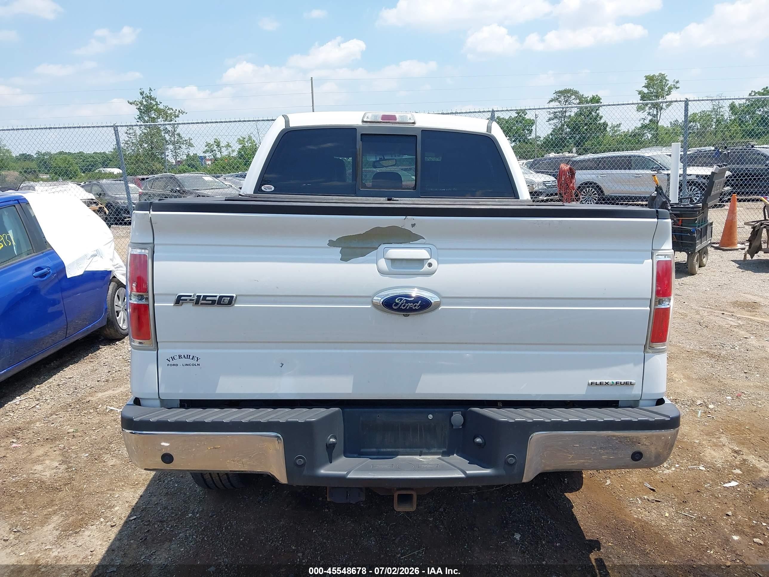 2014 Ford F-150 Fx4/king Ranch/lariat/platinum/stx/xl/xlt White vin: 1FTFW1EF6EKD36503
