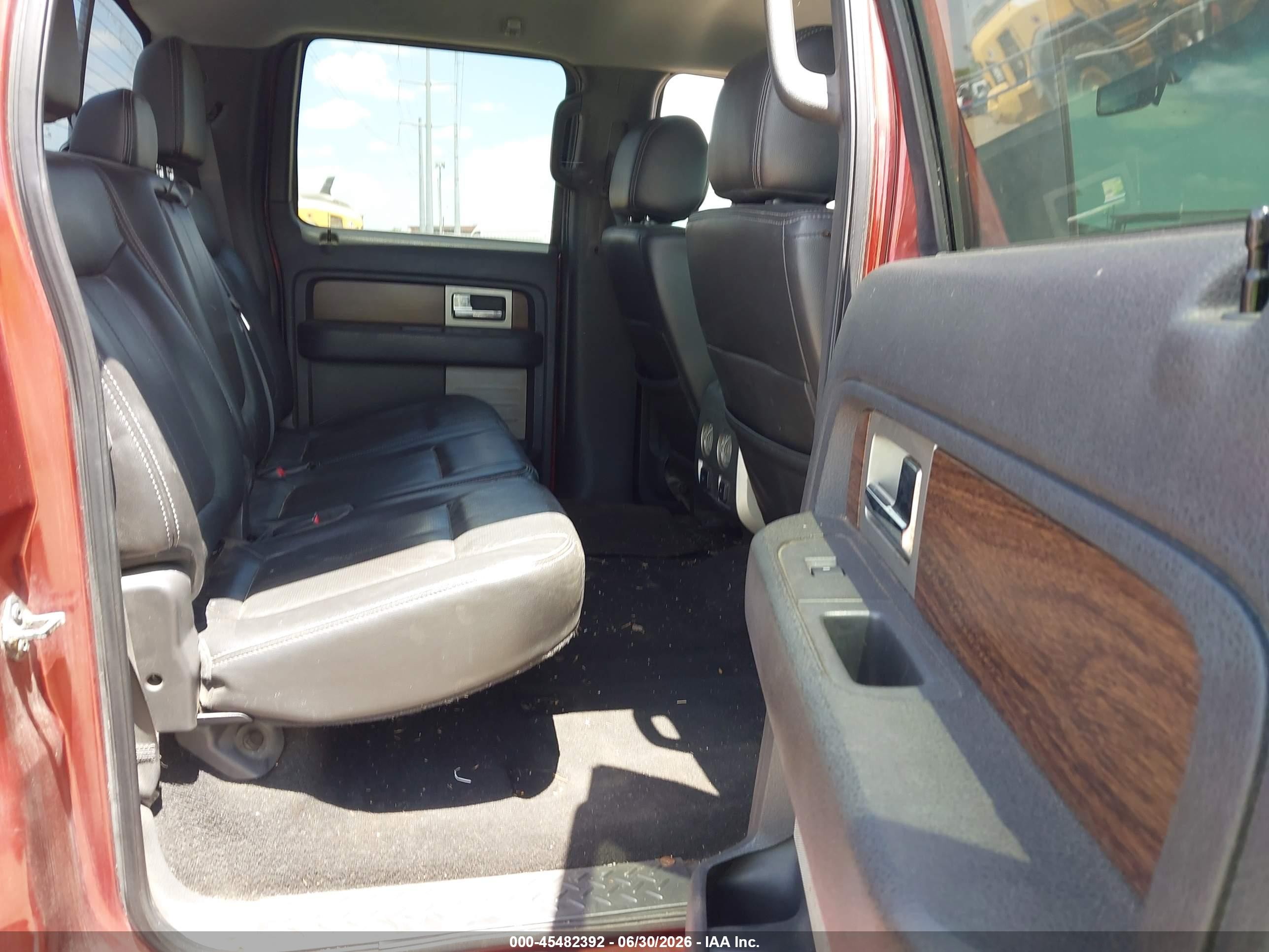 2014 Ford F-150 Lariat Оранжевый vin: 1FTFW1EF6EKD38381