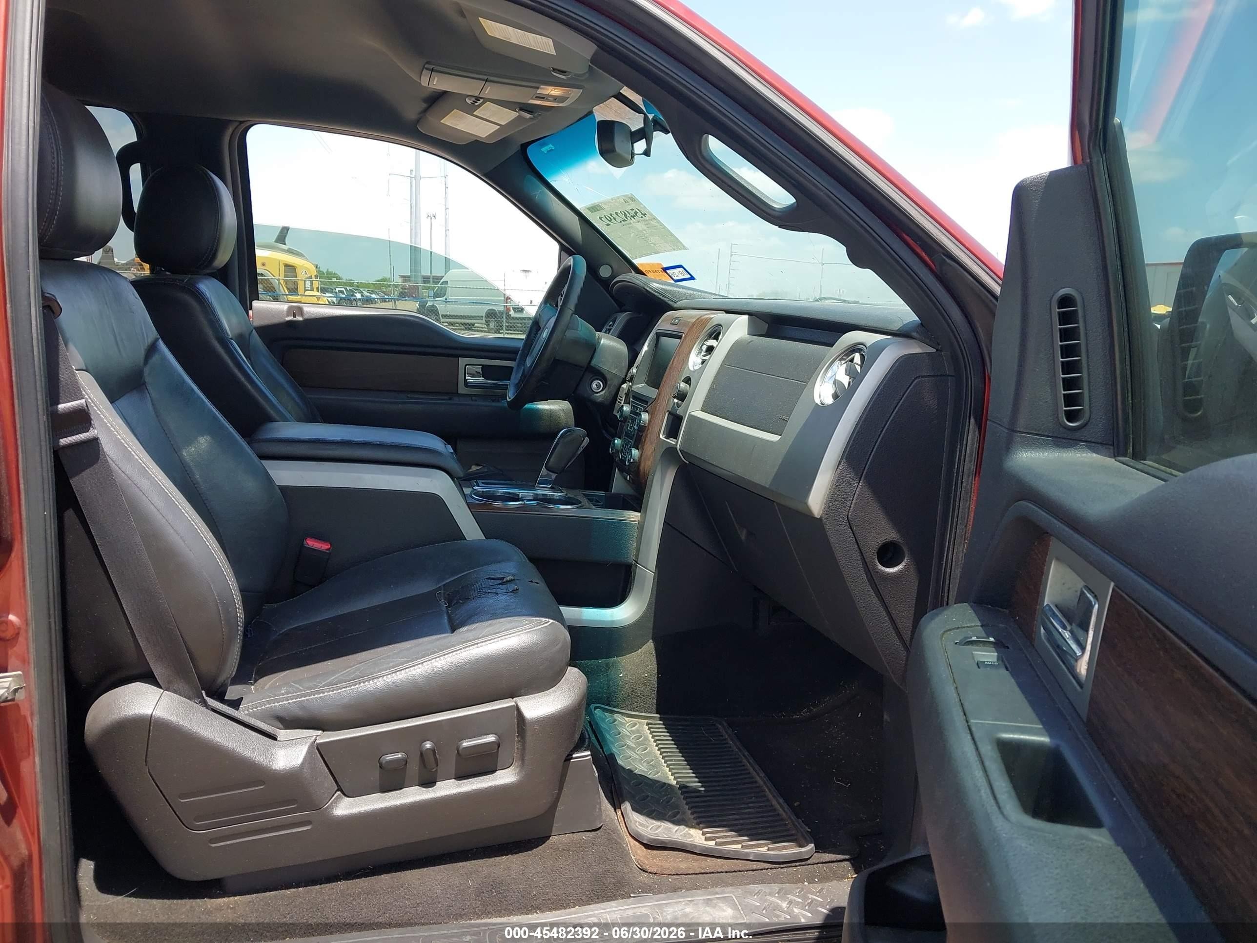 2014 Ford F-150 Lariat Оранжевый vin: 1FTFW1EF6EKD38381
