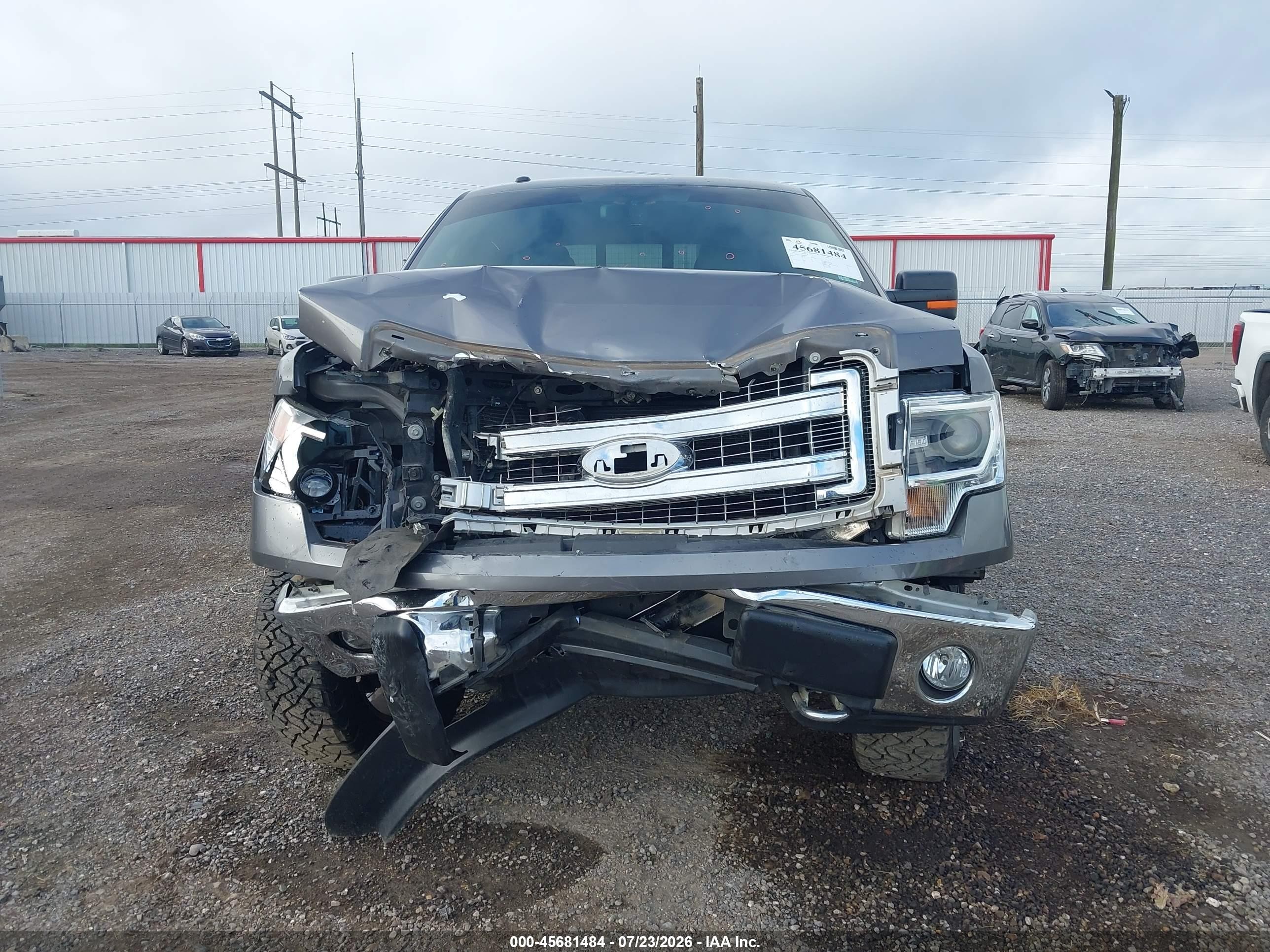 2014 Ford F-150 Xlt Серый vin: 1FTFW1EF6EKD65760