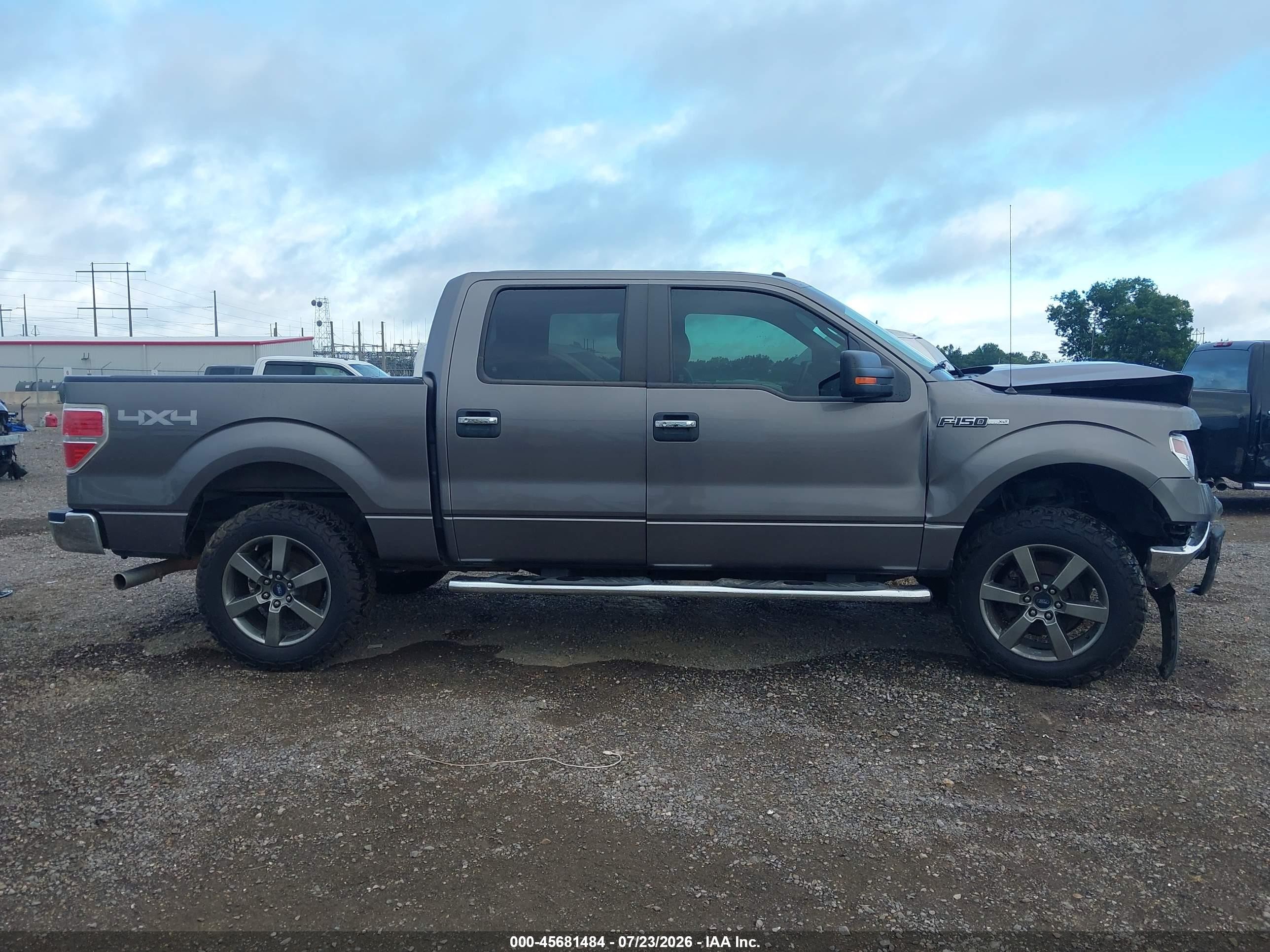 2014 Ford F-150 Xlt Серый vin: 1FTFW1EF6EKD65760