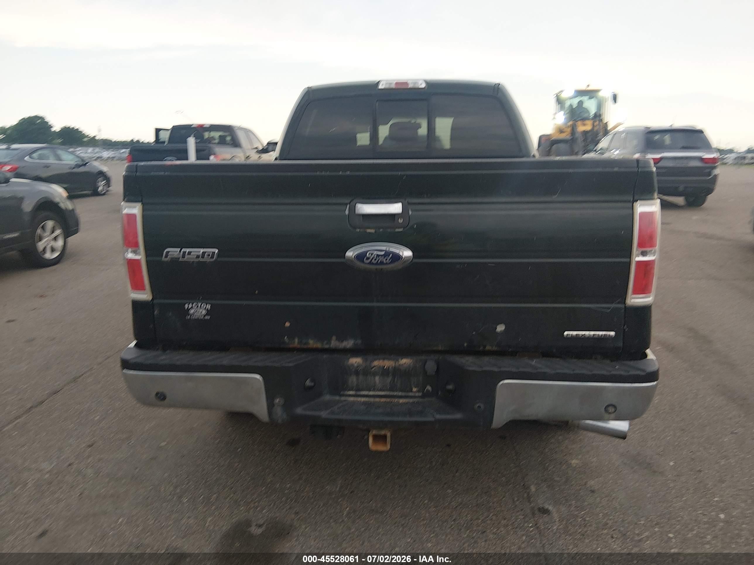 2014 Ford F-150 Xlt Green vin: 1FTFW1EF6EKD79190