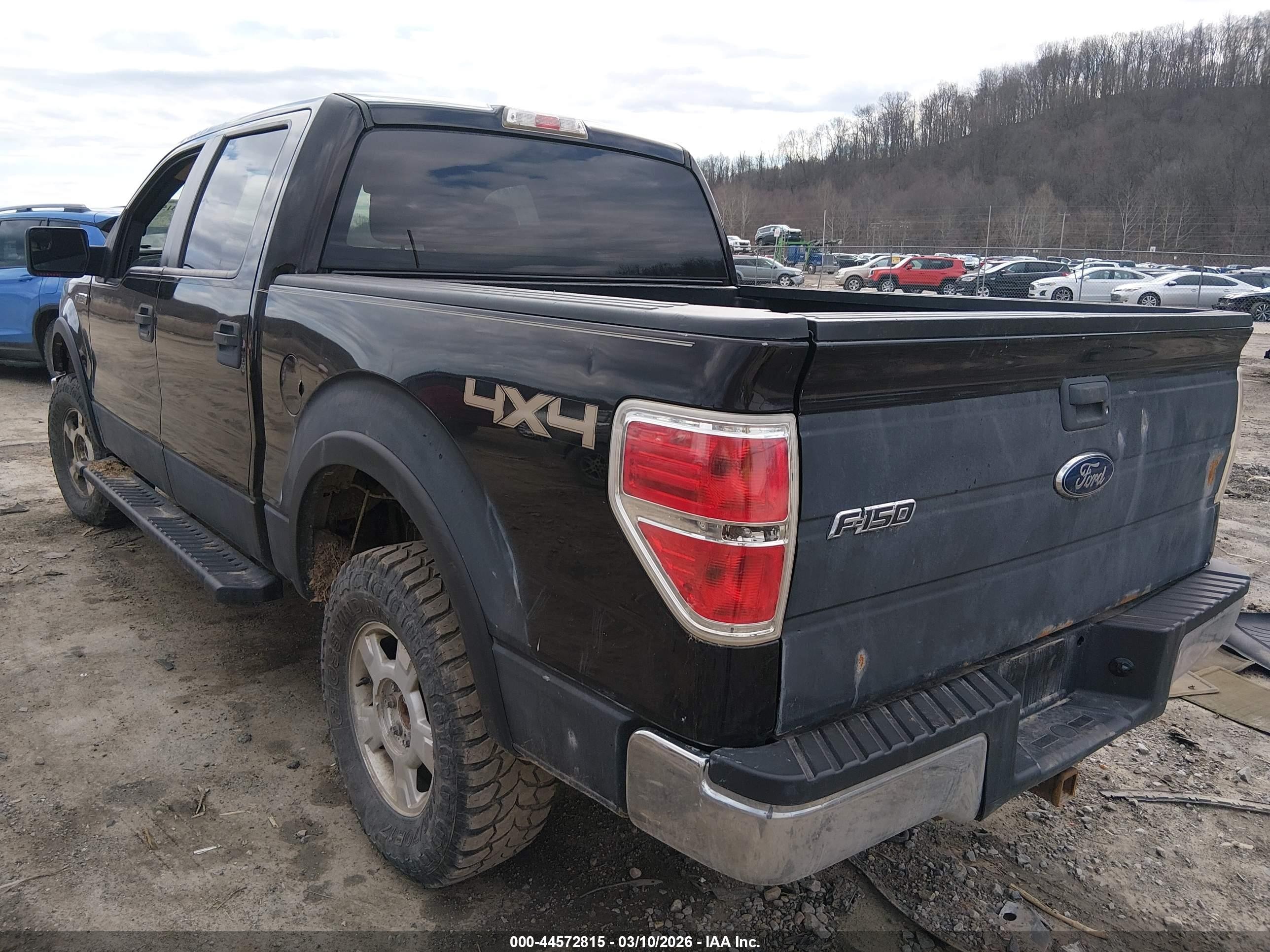 2014 Ford F-150 Xlt Black vin: 1FTFW1EF6EKF03359